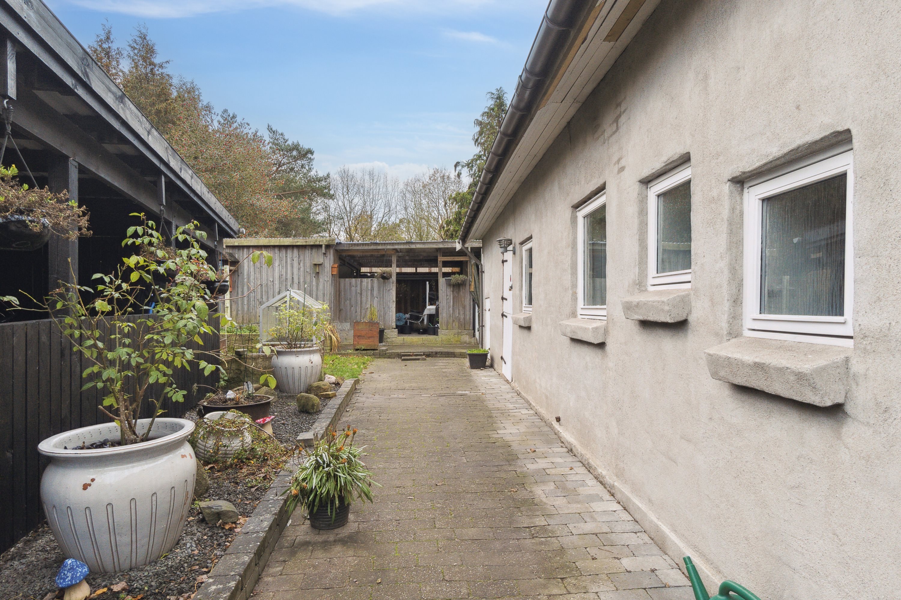 Fremhævet udendørs billede i fuldskærmstilstand. Billede af Nyborgvej 25, 5550 Langeskov