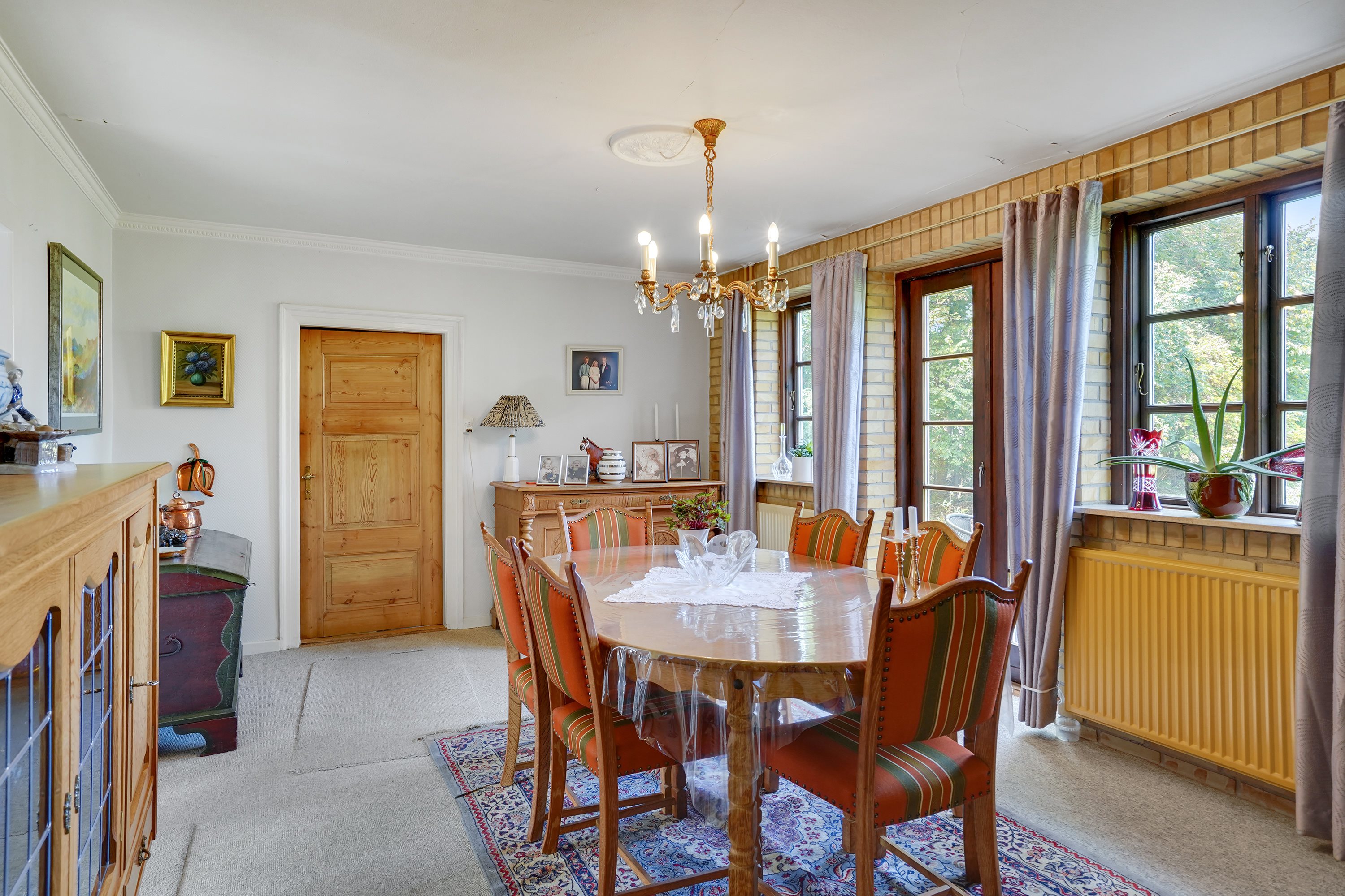 Fremhævet dagligstue billede i fuldskærmstilstand. Billede af Vollerup Gårde 7, 4200 Slagelse