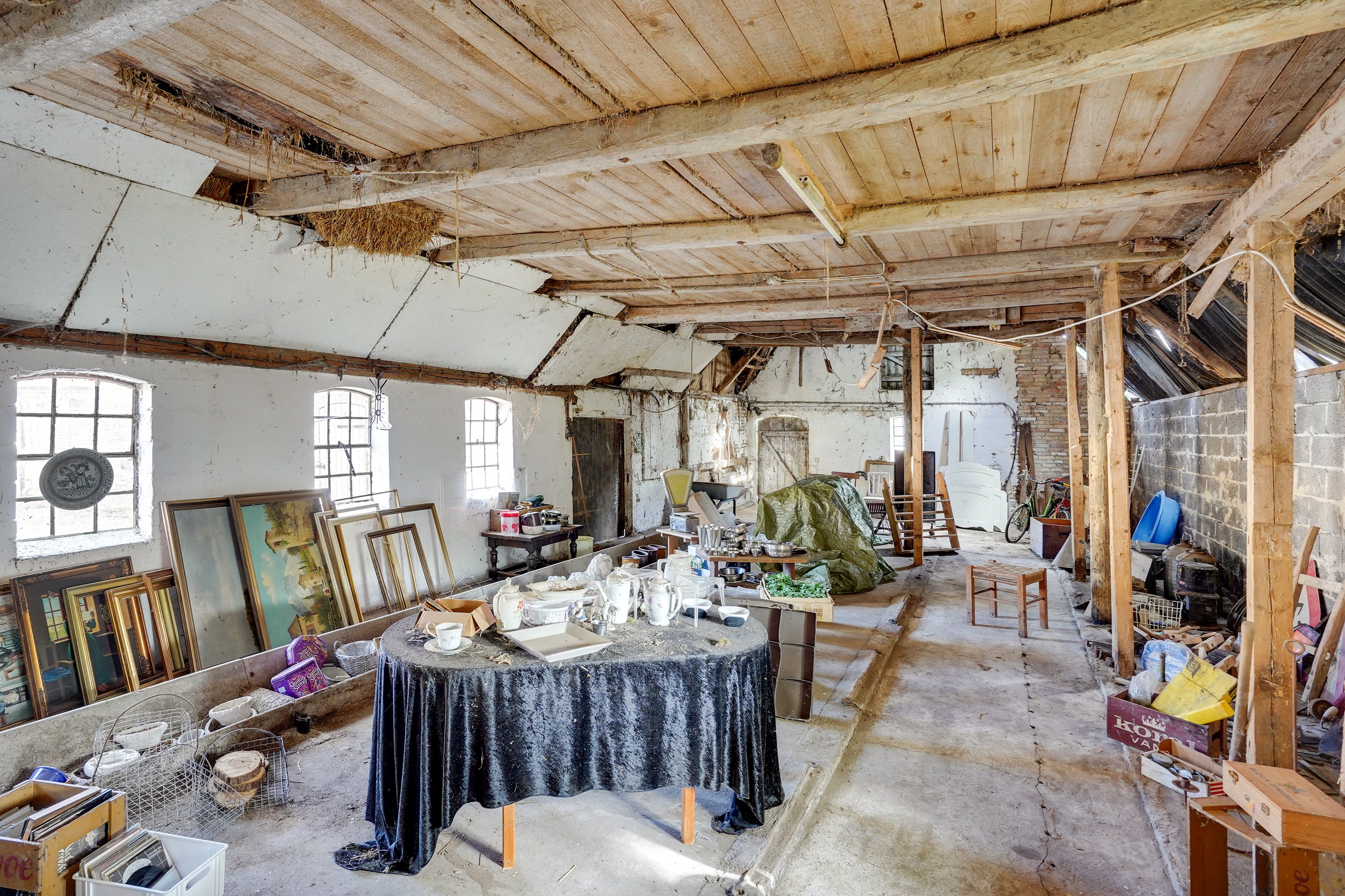 Fremhævet stald billede i fuldskærmstilstand. Billede af Vollerup Gårde 7, 4200 Slagelse