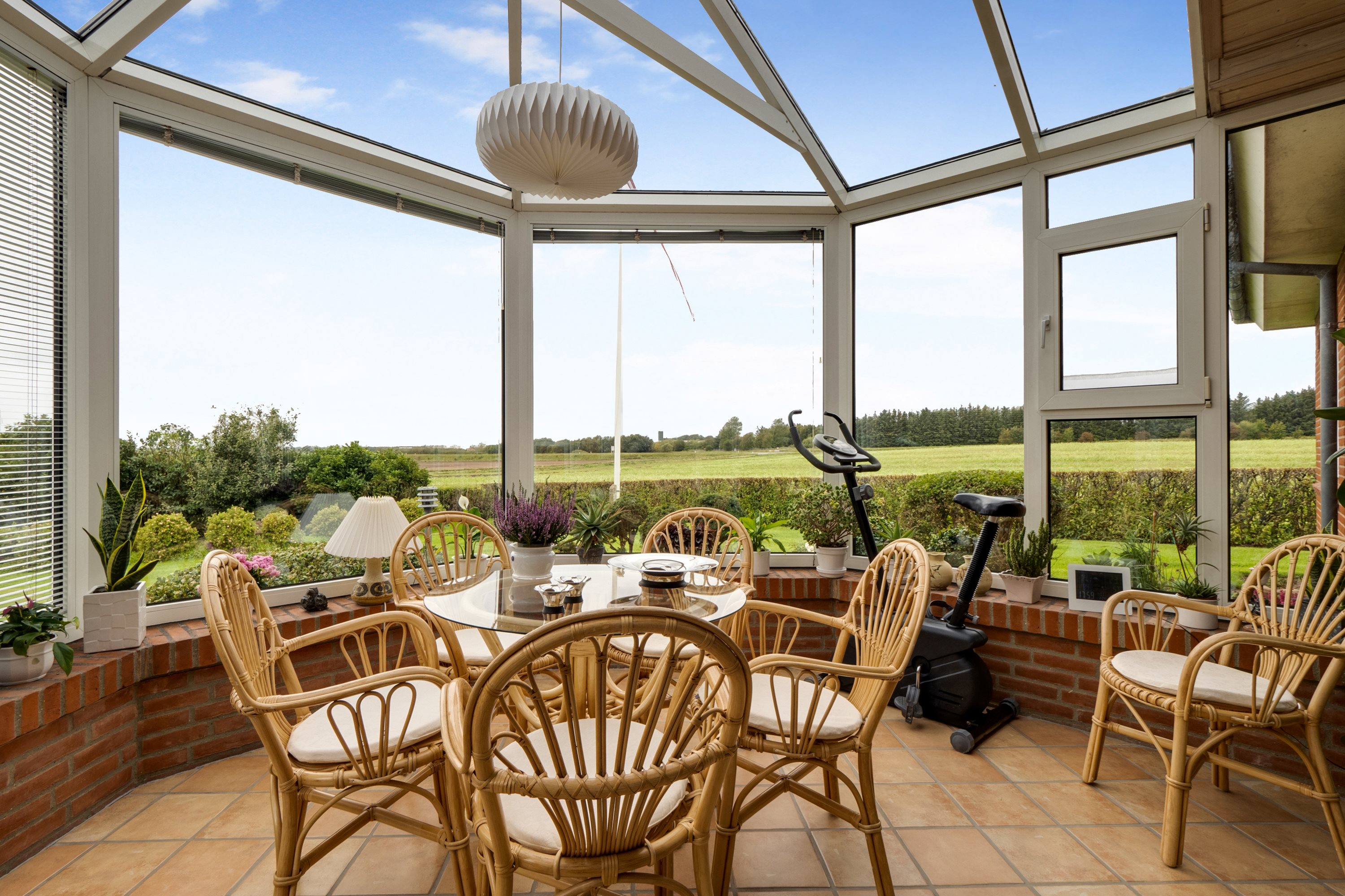 Fremhævet udestue billede i fuldskærmstilstand. Billede af Gammel Vodstrupvej 12, Vodstrup, 7900 Nykøbing M