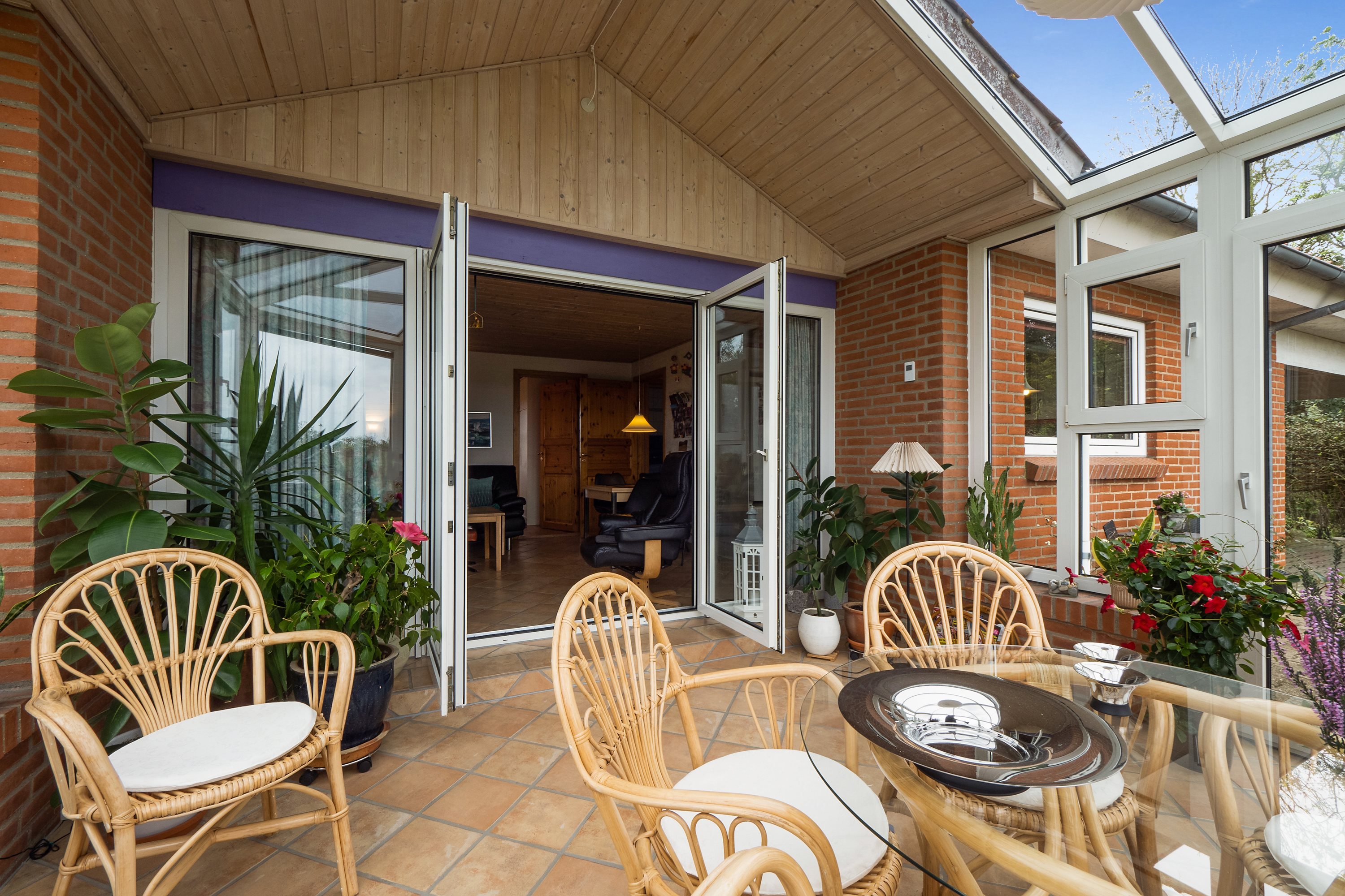 Fremhævet udestue billede i fuldskærmstilstand. Billede af Gammel Vodstrupvej 12, Vodstrup, 7900 Nykøbing M