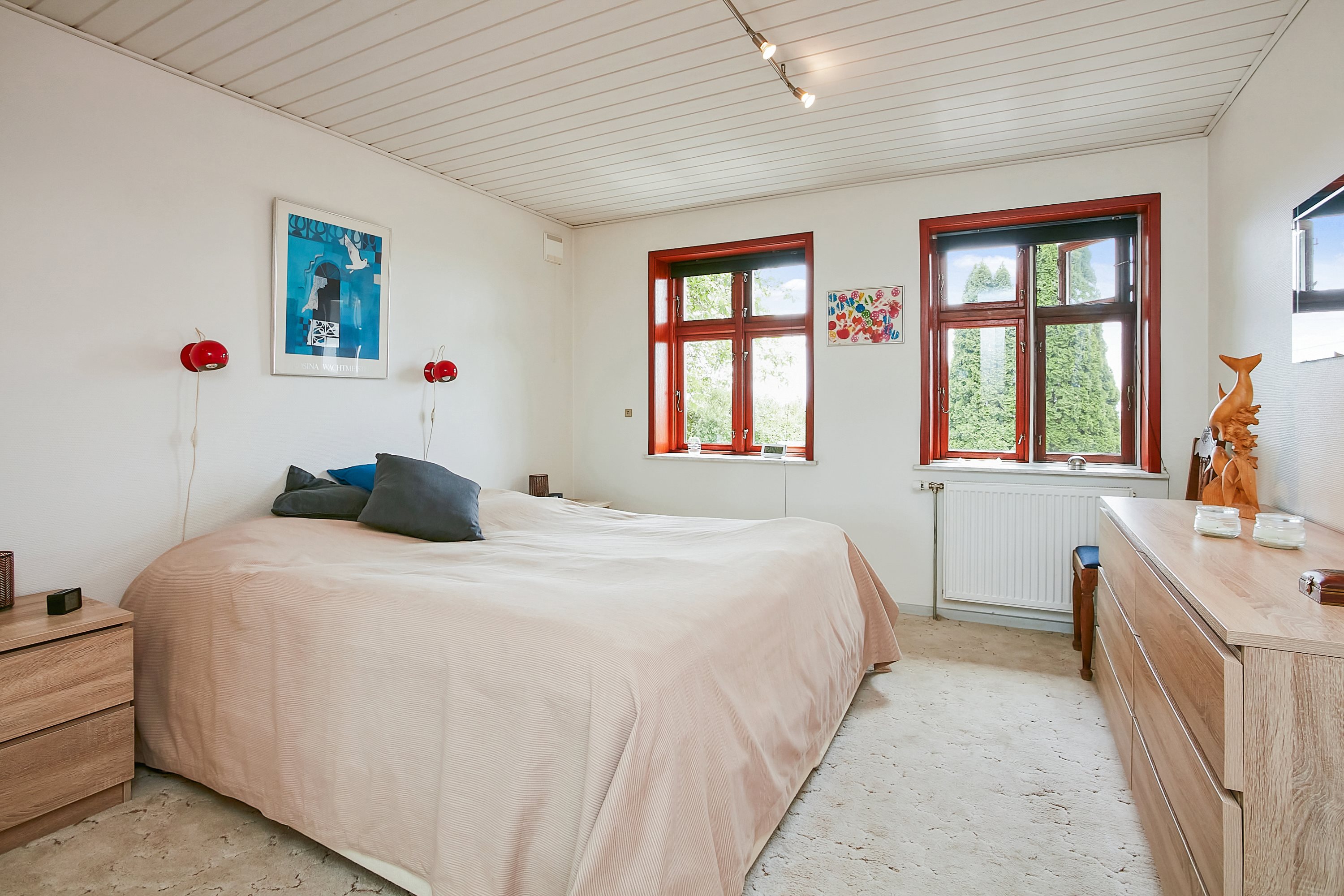 Fremhævet soveværelse billede i fuldskærmstilstand. Billede af Sverrigsvej 5, Klakring, 7130 Juelsminde