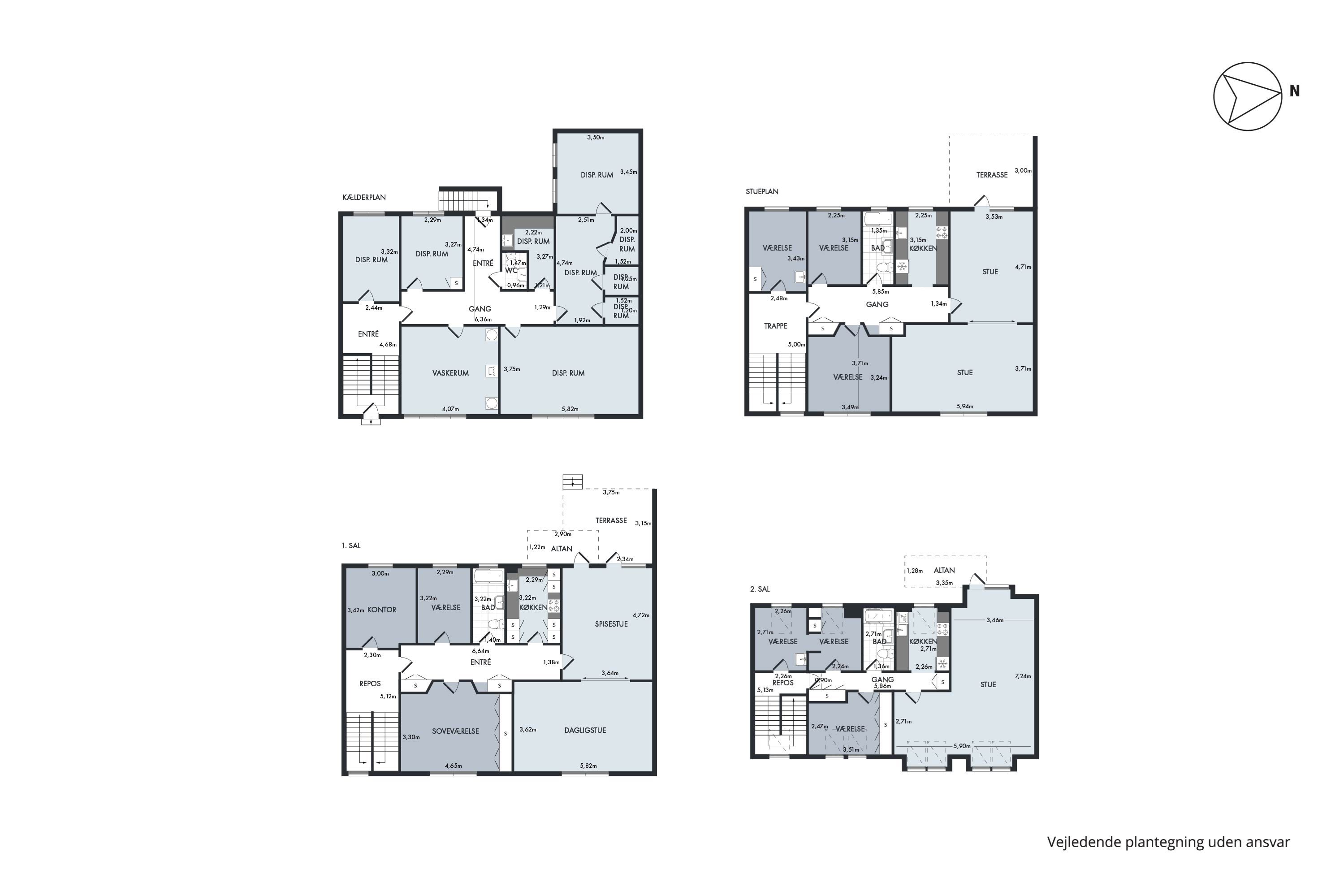 Plantegninger billede af Overgade 28, 8400 Ebeltoft
