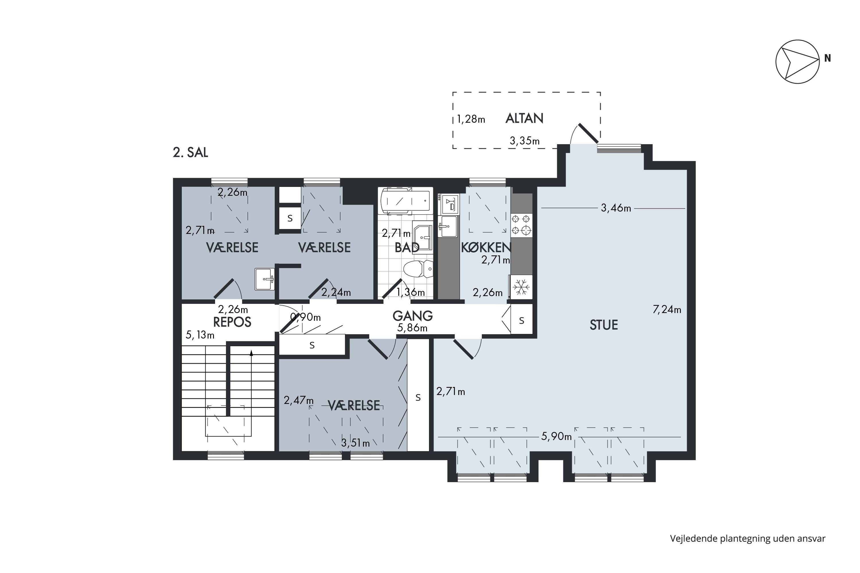 Plantegninger billede af Overgade 28, 8400 Ebeltoft