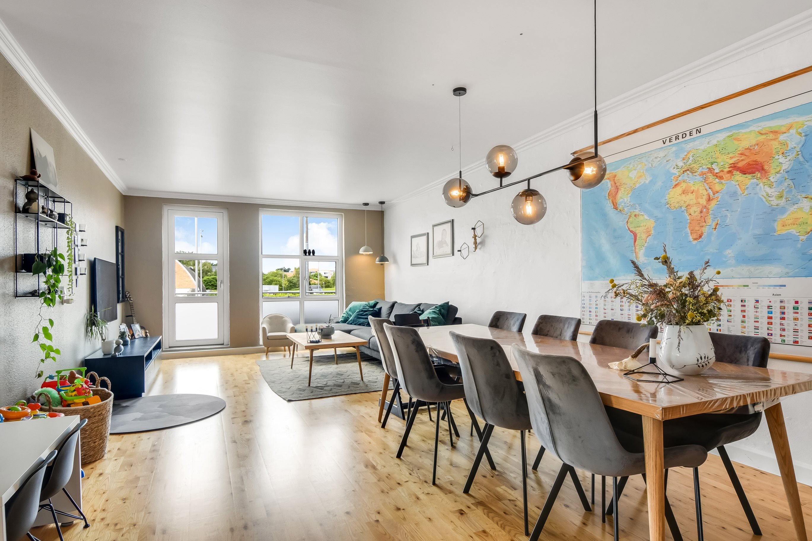 Fremhævet stue billede i fuldskærmstilstand. Billede af Helgolandsgade 29A, 7500 Holstebro