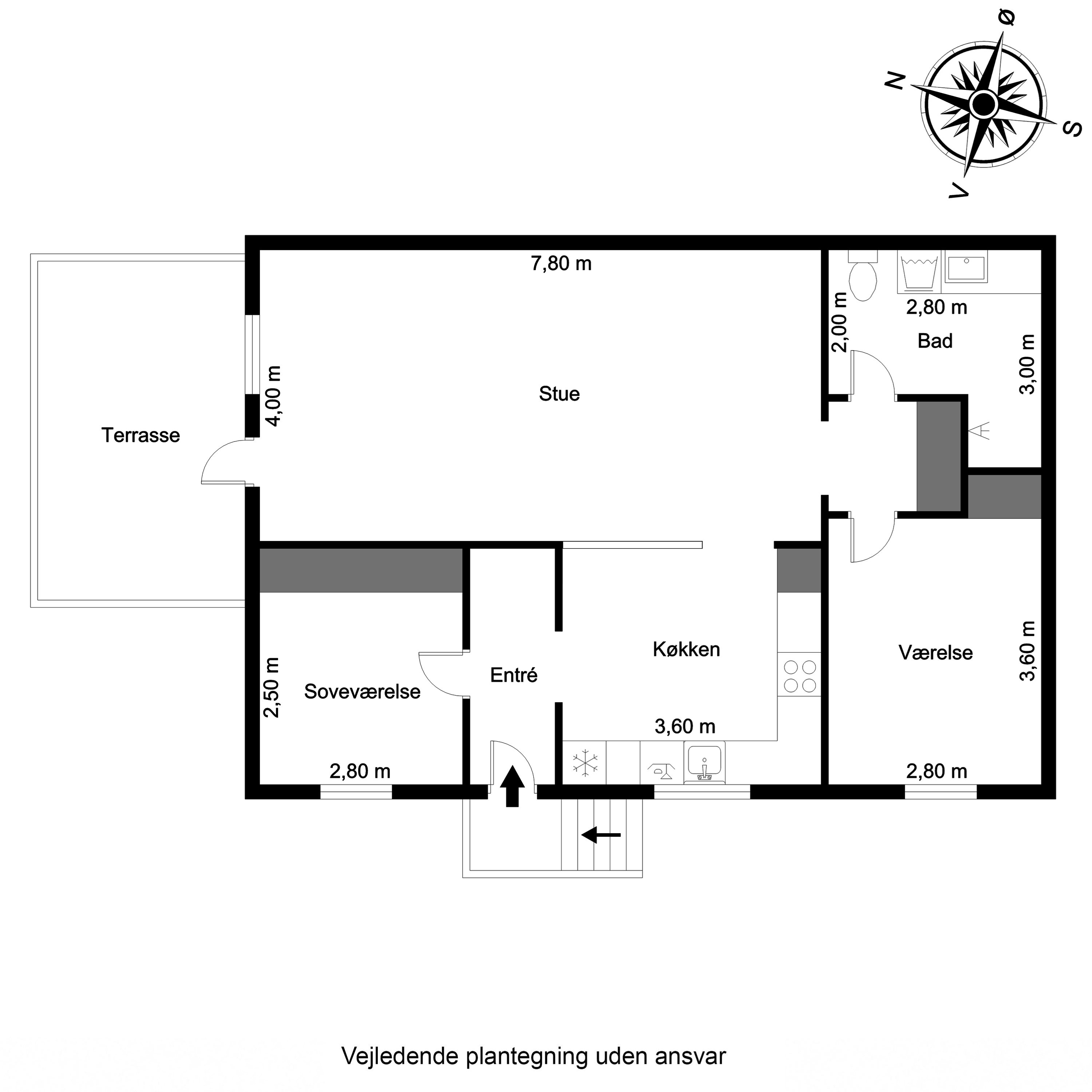 Plantegninger billede af Helgolandsgade 29A, 7500 Holstebro