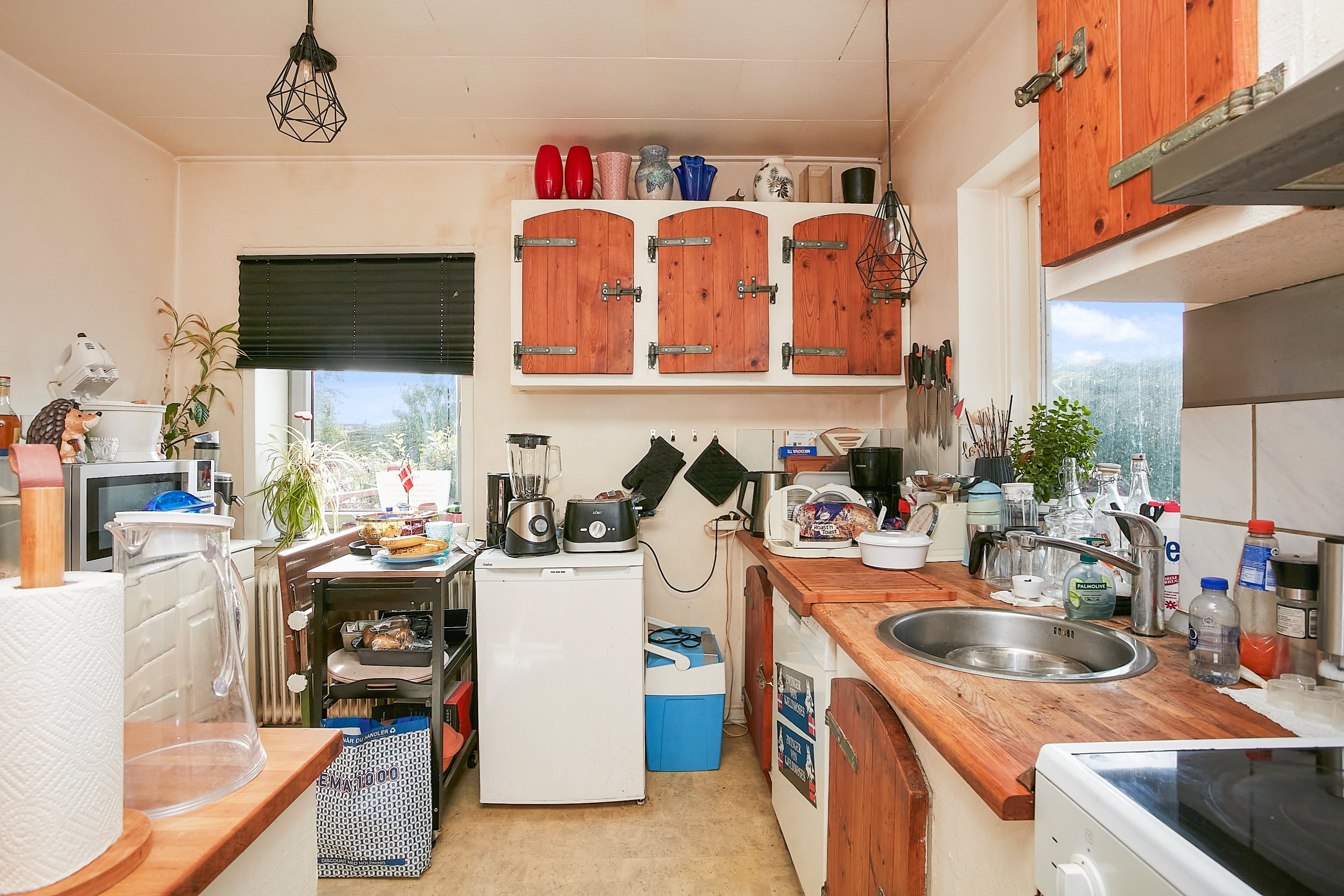 Fremhævet køkken billede i fuldskærmstilstand. Billede af Borupvej 6, Ørskov, 8751 Gedved