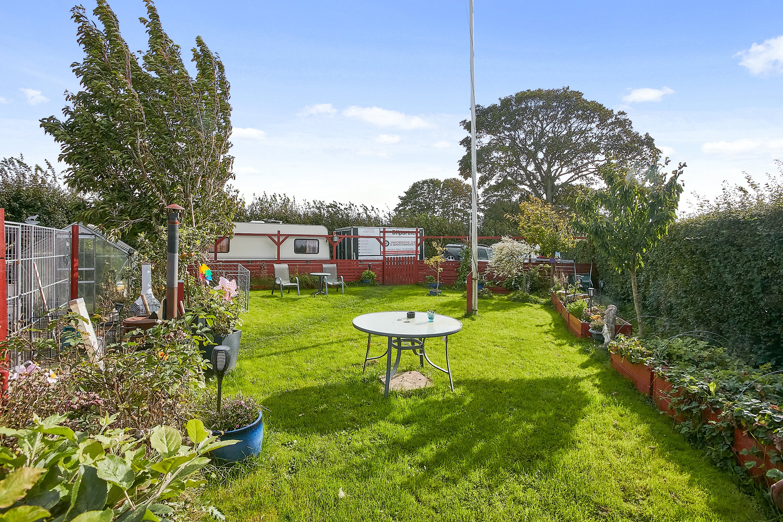 Fremhævet have billede i fuldskærmstilstand. Billede af Borupvej 6, Ørskov, 8751 Gedved