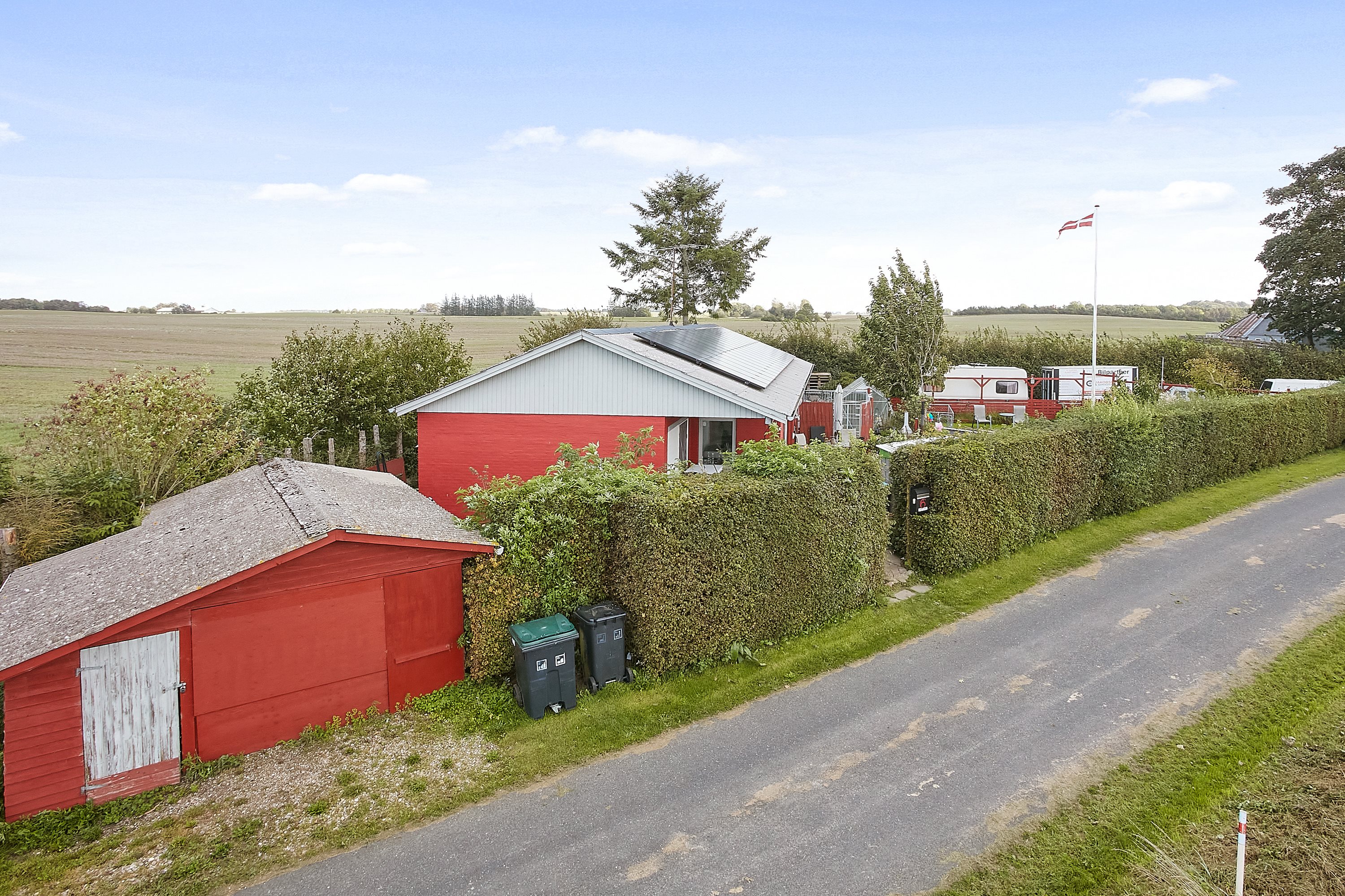 Fremhævet ejendommen billede i fuldskærmstilstand. Billede af Borupvej 6, Ørskov, 8751 Gedved