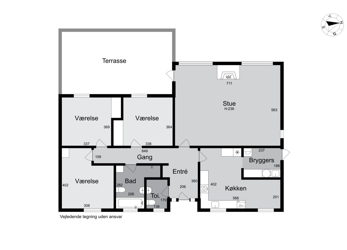 Plantegninger billede af Irgensvej 3, 7770 Vestervig