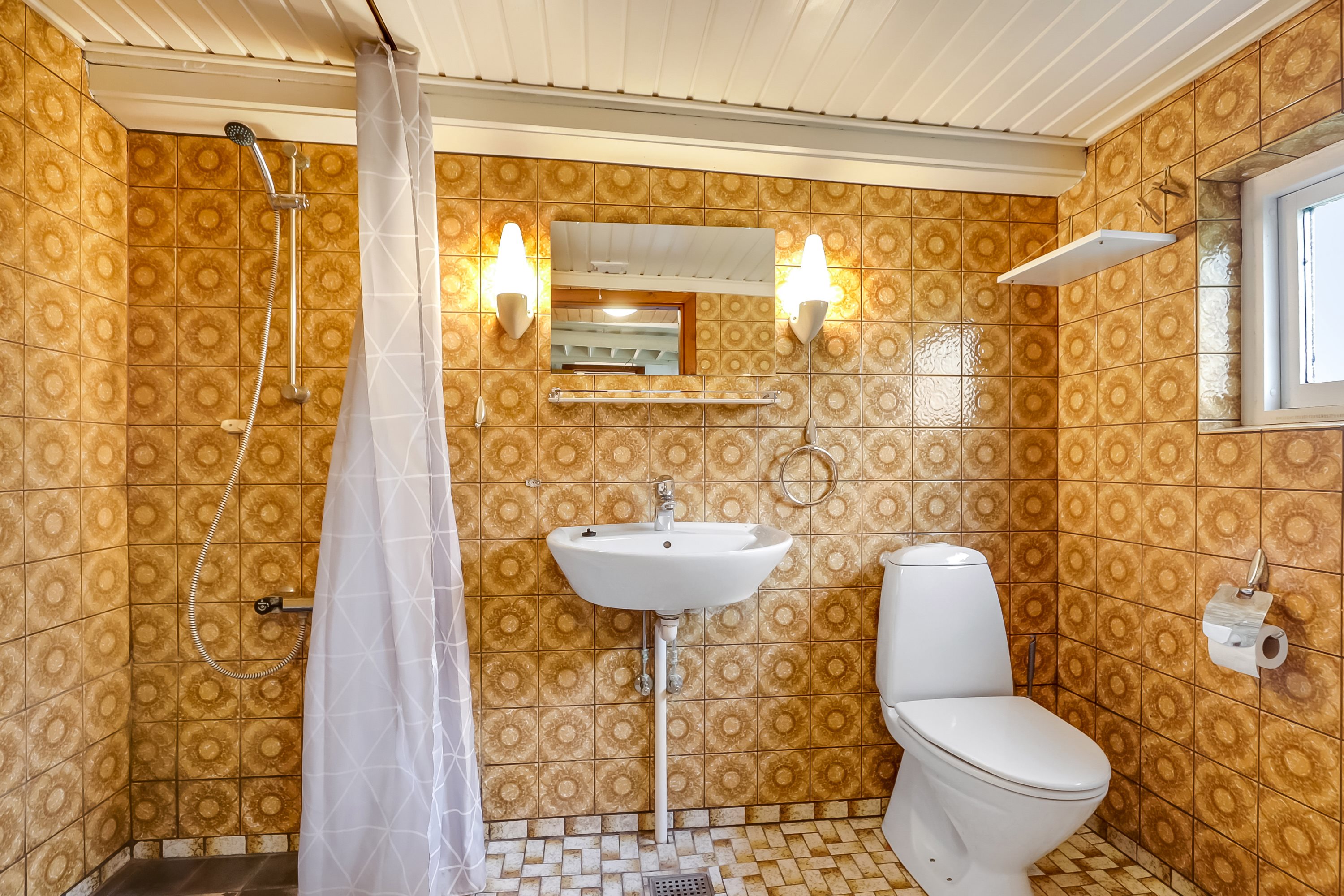 Fremhævet badeværelse billede i fuldskærmstilstand. Billede af Østerskovvej 37, Østerskov, 5932 Humble