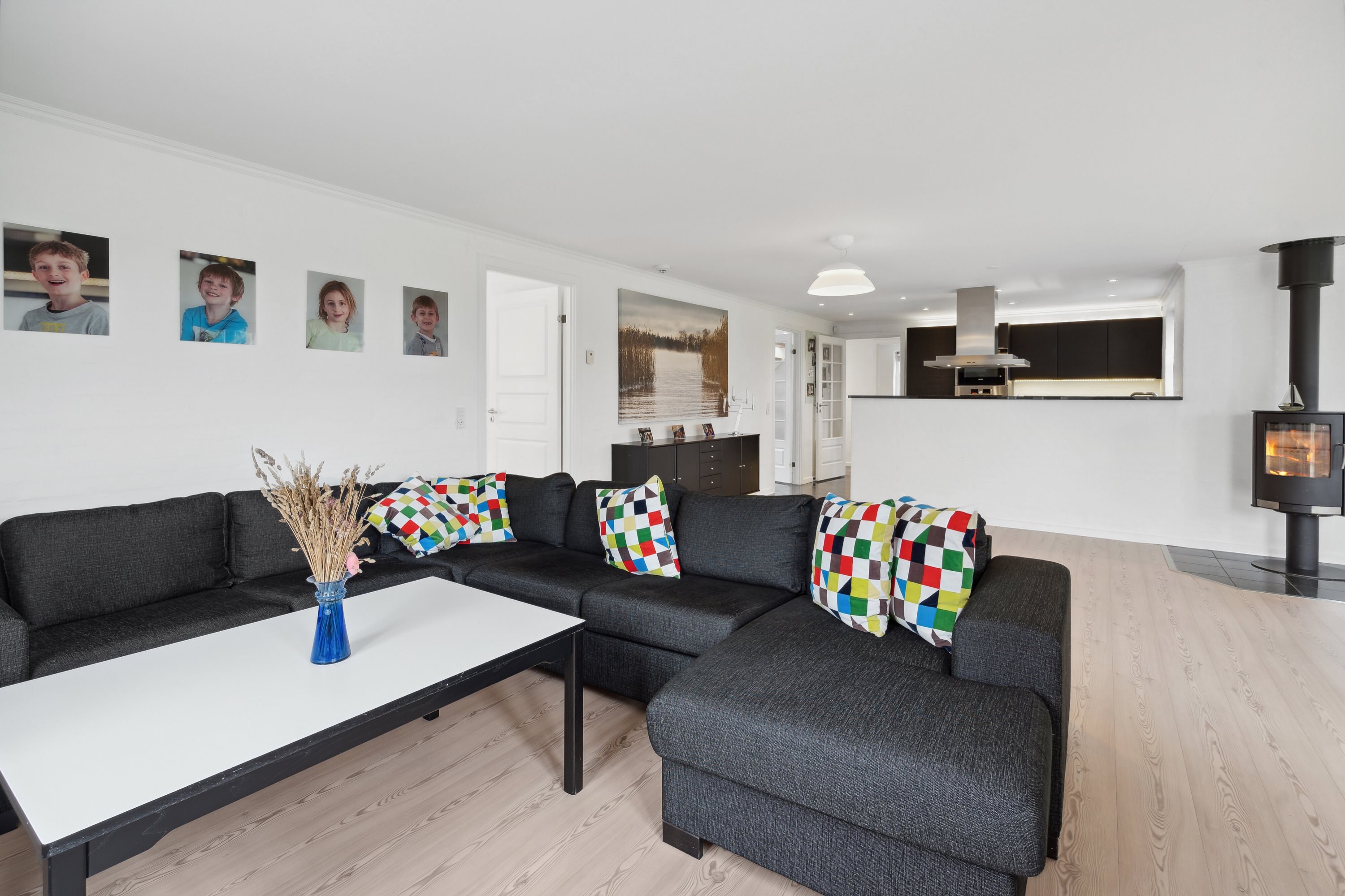 Fremhævet stue billede i fuldskærmstilstand. Billede af Sønderbjerge 2, Vilsbæk, 6330 Padborg