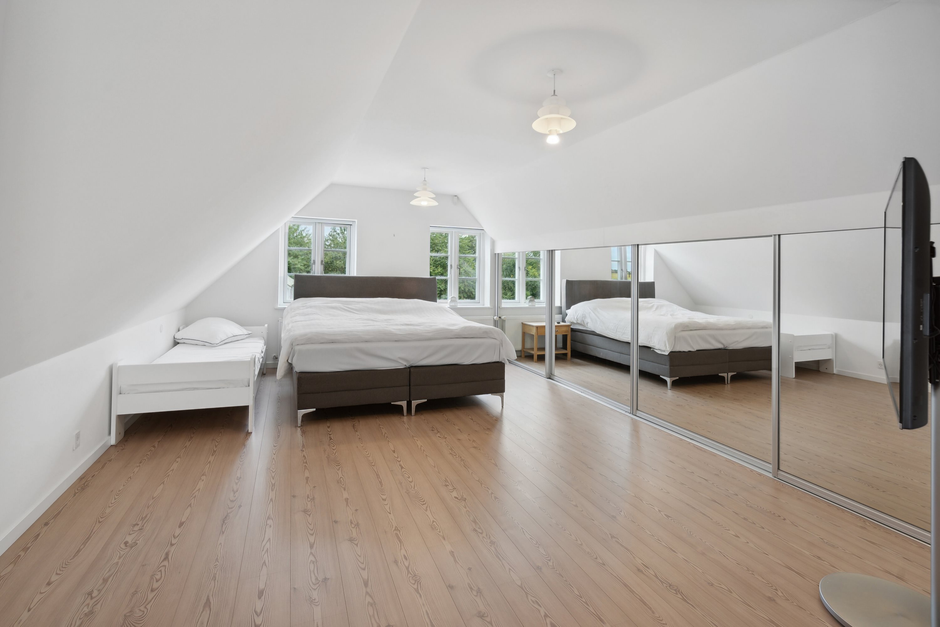 Fremhævet soveværelse billede i fuldskærmstilstand. Billede af Sønderbjerge 2, Vilsbæk, 6330 Padborg