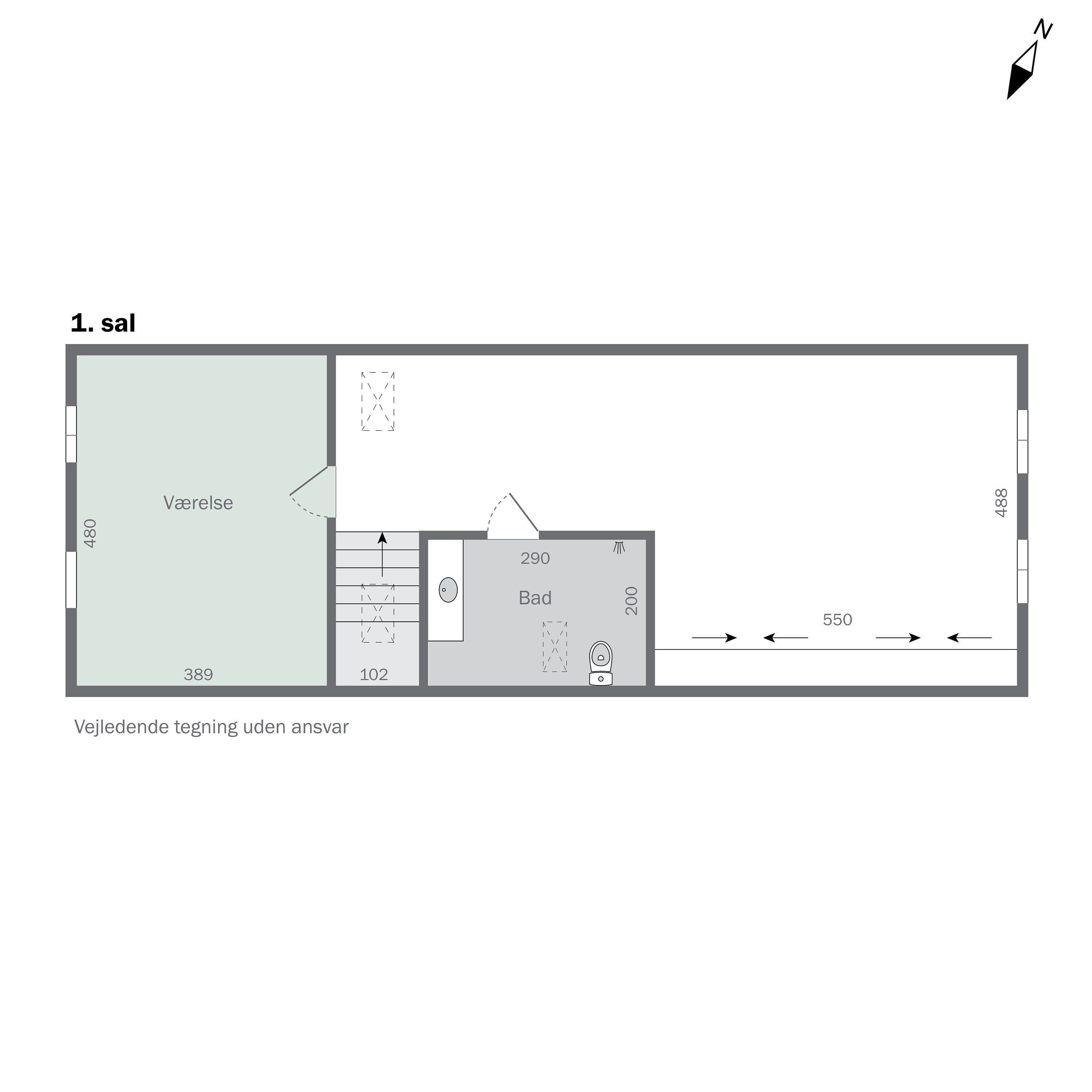 Plantegninger billede af Sønderbjerge 2, Vilsbæk, 6330 Padborg