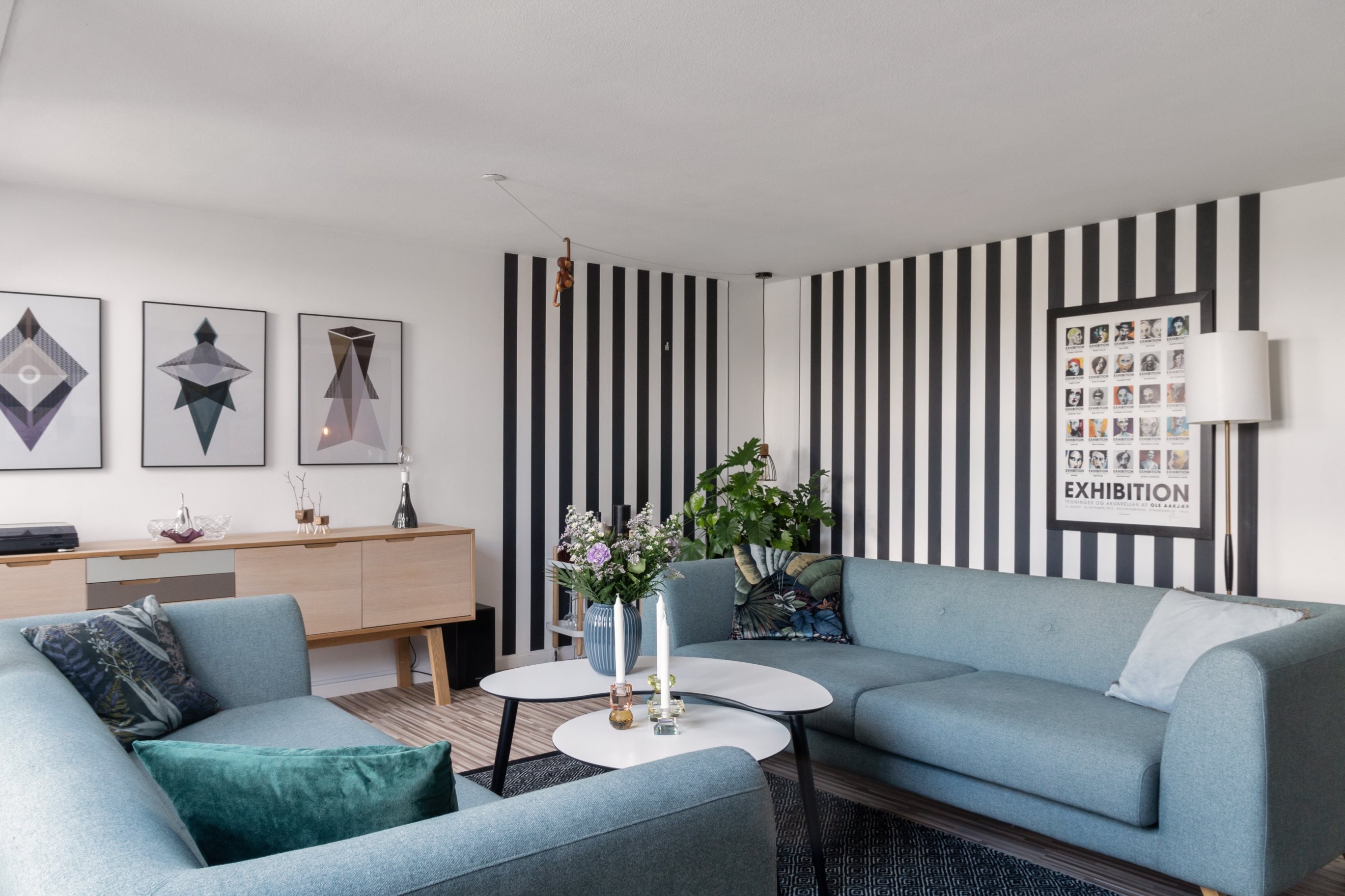 Fremhævet stue billede i fuldskærmstilstand. Billede af Gosmervej 104, Halling, 8300 Odder