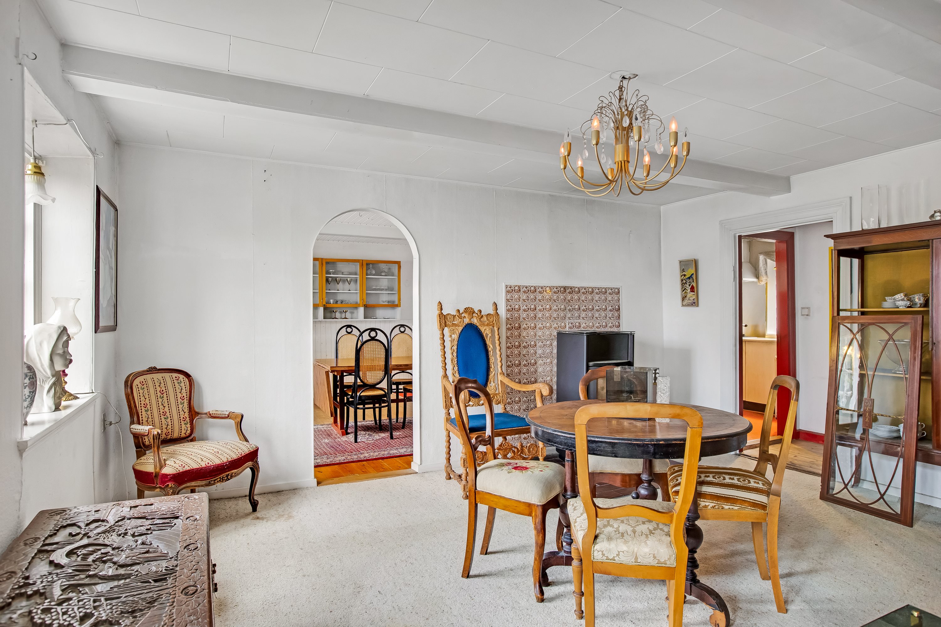 Fremhævet stue billede i fuldskærmstilstand. Billede af Hovedgaden 69, Nordby, 6720 Fanø