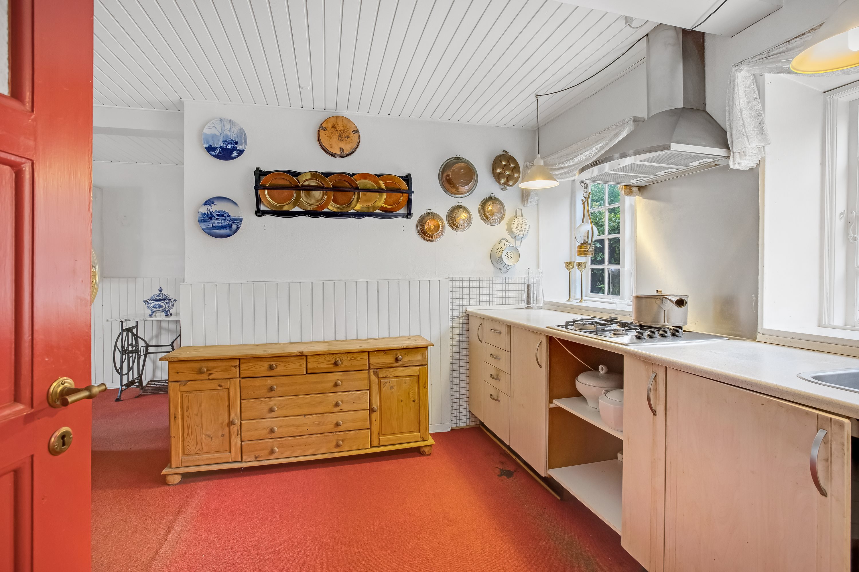 Fremhævet køkken alrum billede i fuldskærmstilstand. Billede af Hovedgaden 69, Nordby, 6720 Fanø
