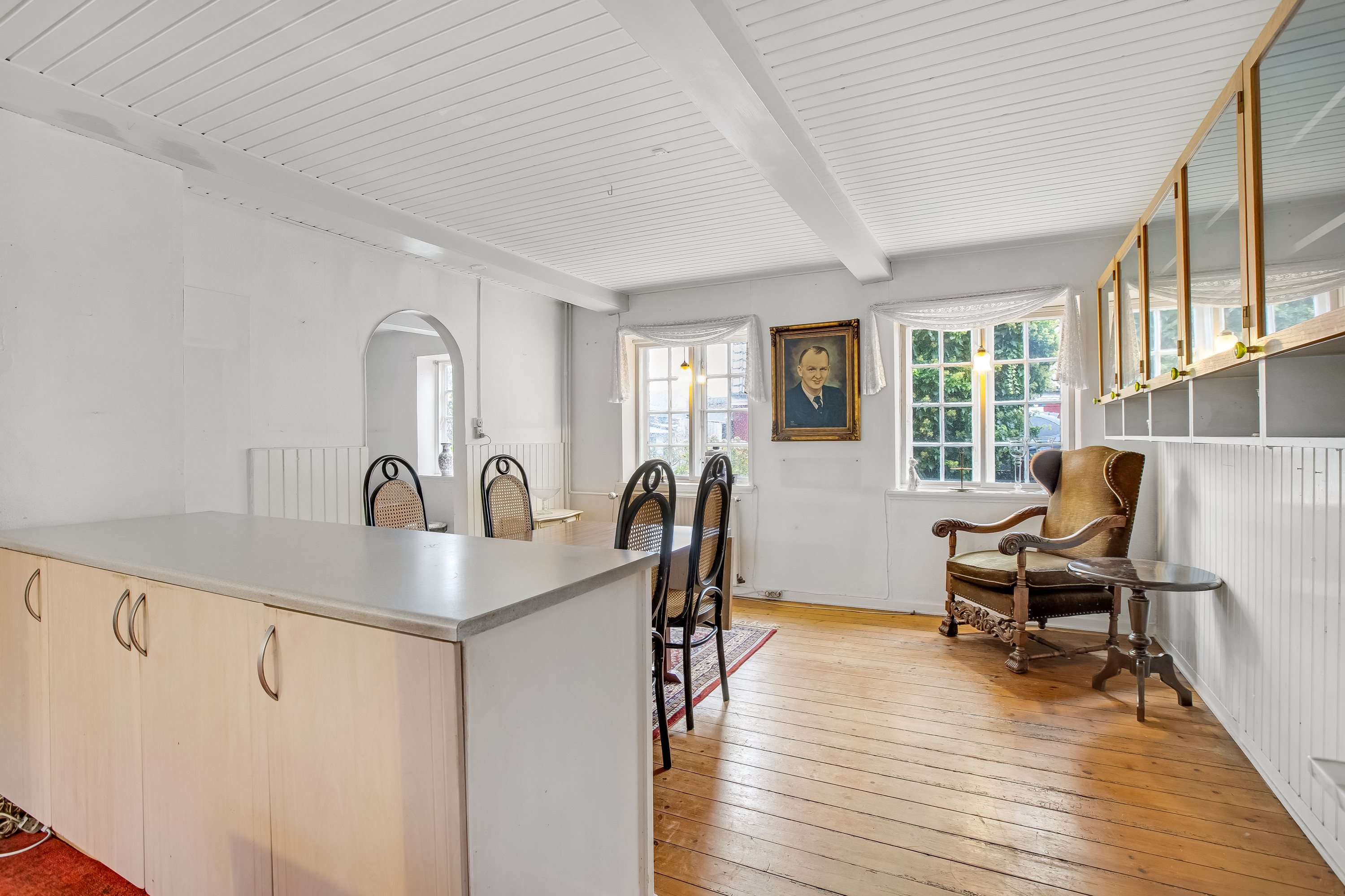 Fremhævet køkken alrum billede i fuldskærmstilstand. Billede af Hovedgaden 69, Nordby, 6720 Fanø