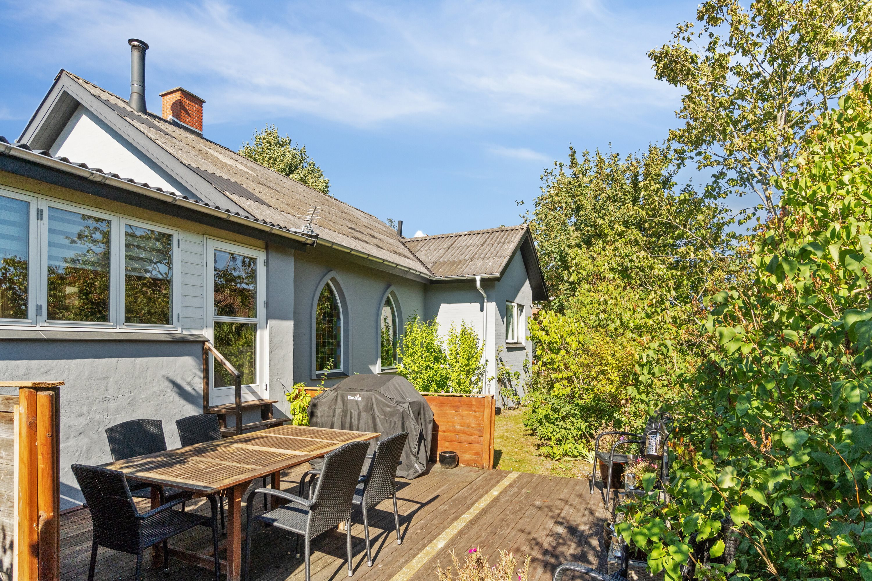 Miniaturebillede 1: udendørs. Billede af Rugvænget 26, 4700 Næstved