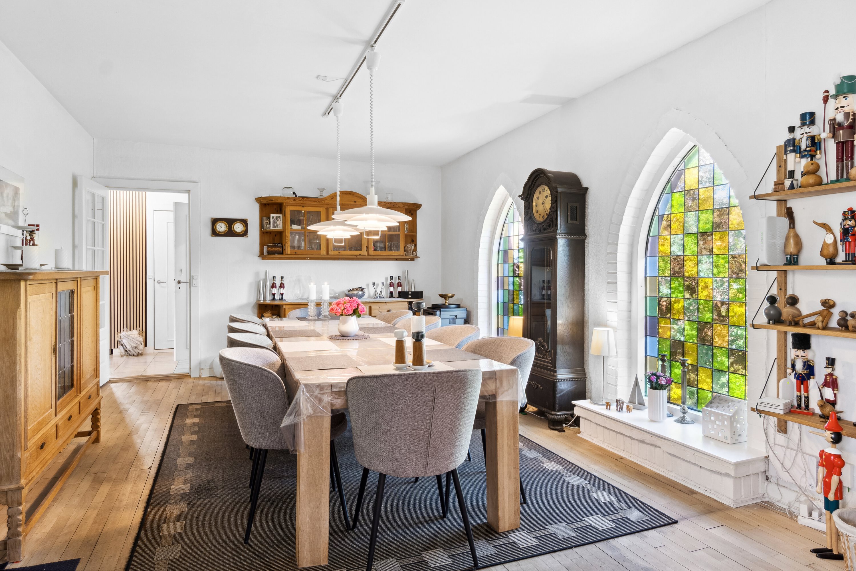 Fremhævet spisestue billede i fuldskærmstilstand. Billede af Rugvænget 26, 4700 Næstved