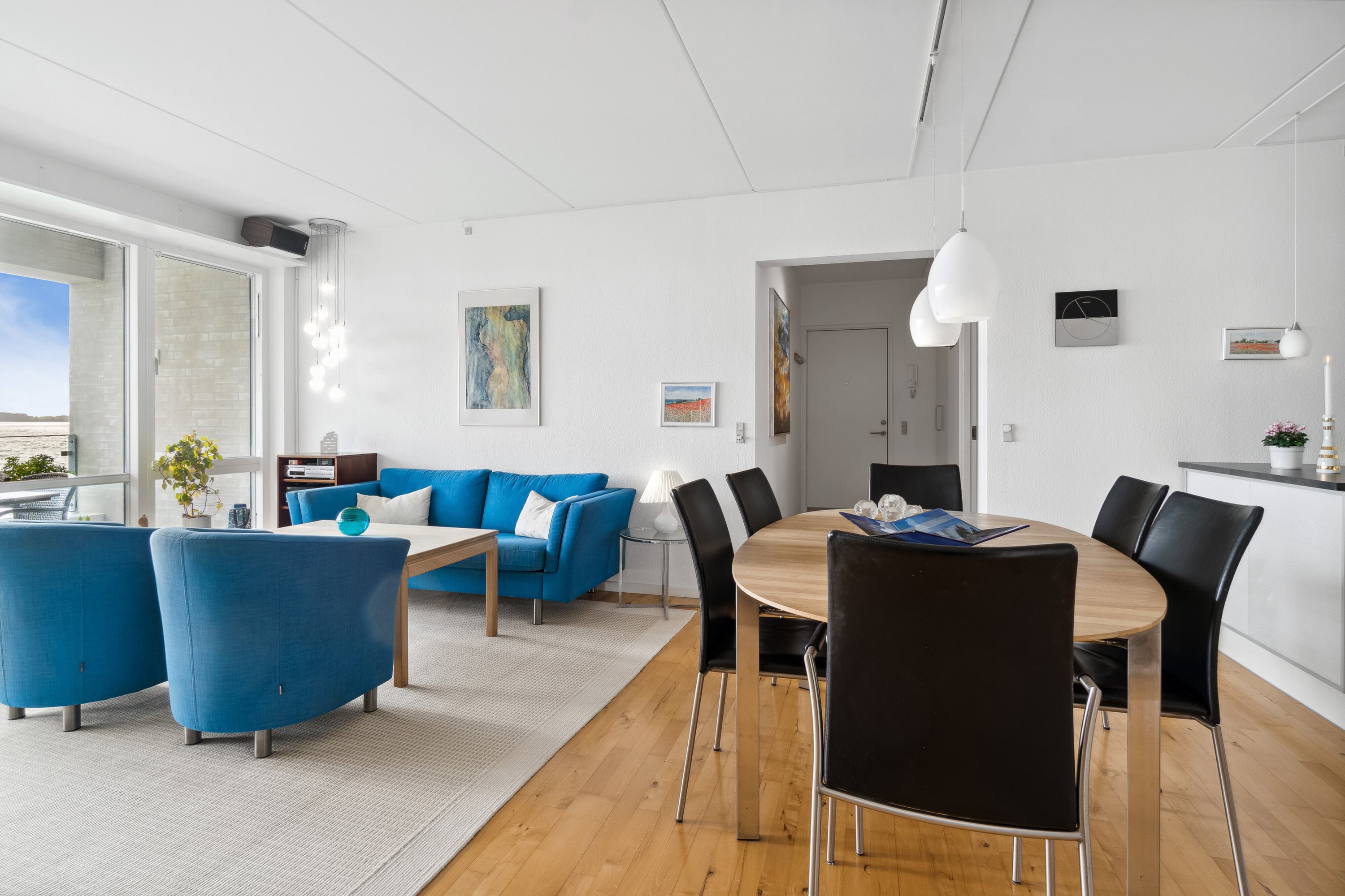 Fremhævet spisestue billede i fuldskærmstilstand. Billede af Kystvejen 7B, 1. tv., 4400 Kalundborg