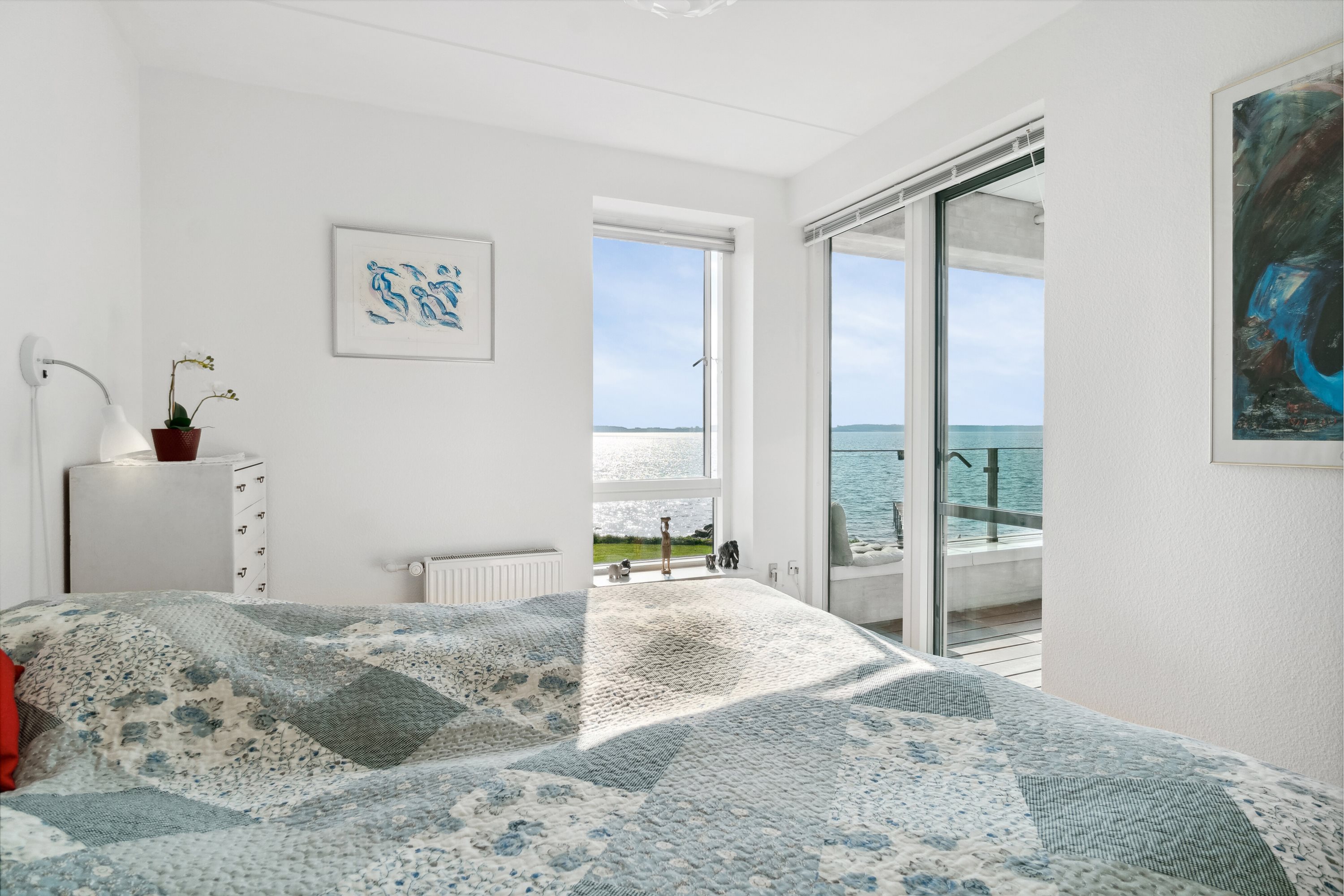 Fremhævet soveværelse billede i fuldskærmstilstand. Billede af Kystvejen 7B, 1. tv., 4400 Kalundborg