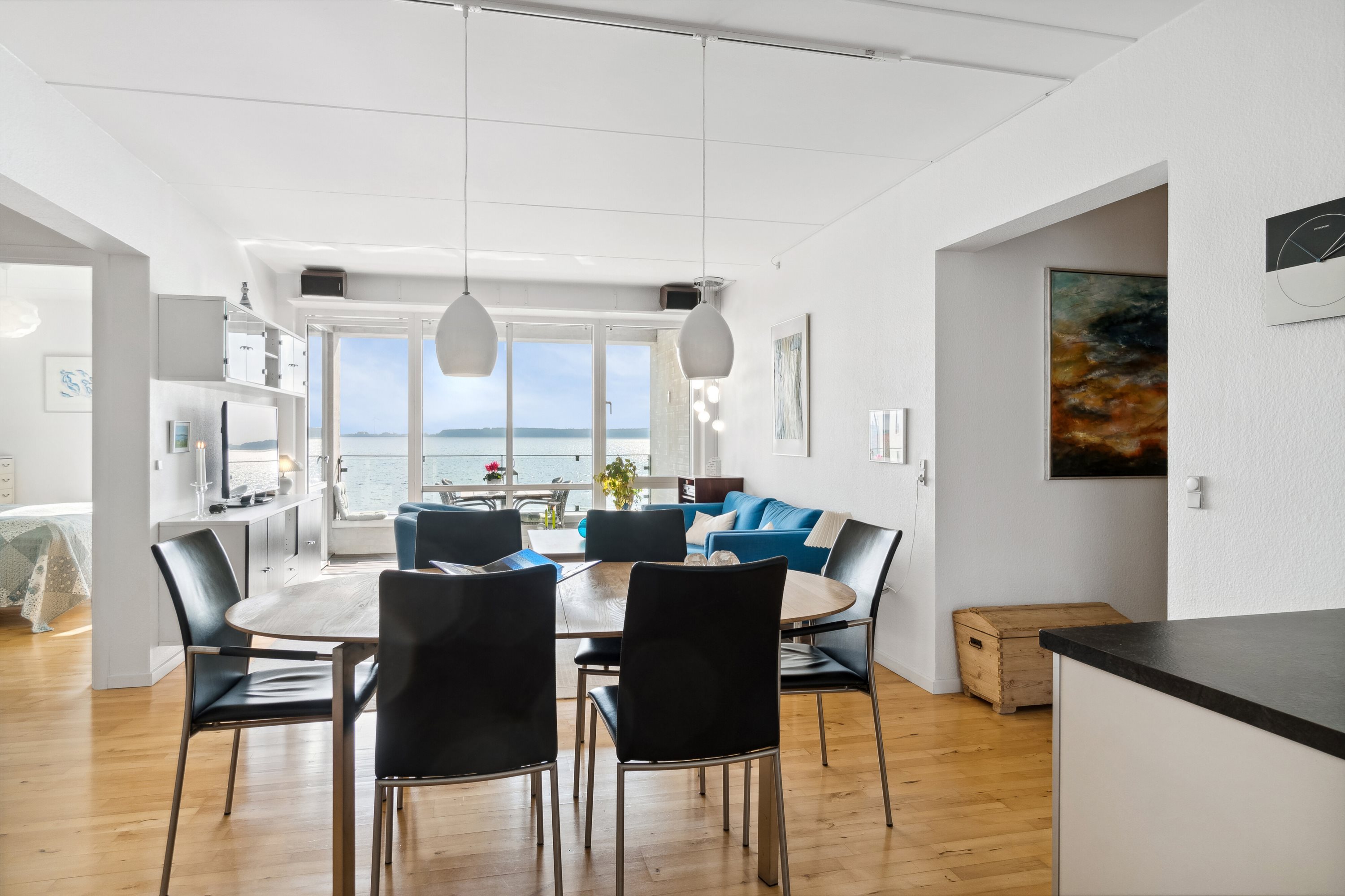 Fremhævet spisestue billede i fuldskærmstilstand. Billede af Kystvejen 7B, 1. tv., 4400 Kalundborg