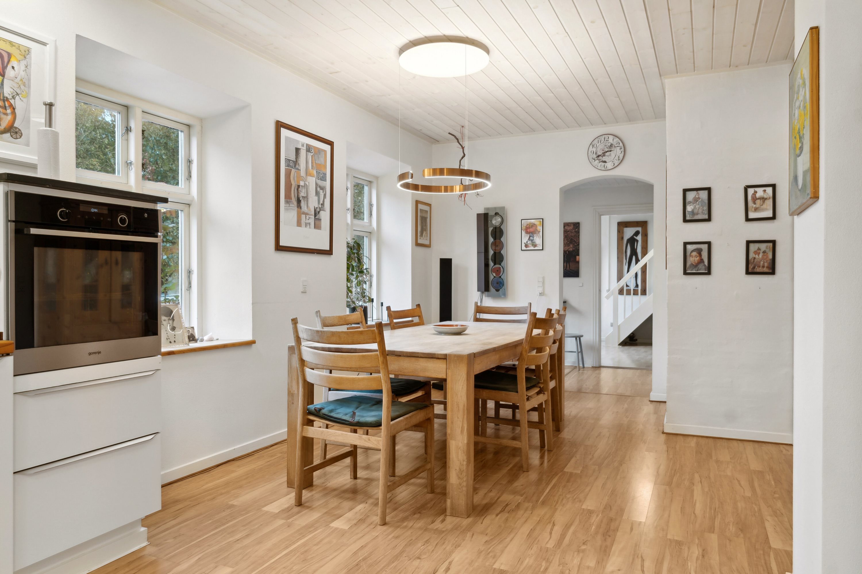 Fremhævet spisestue billede i fuldskærmstilstand. Billede af Volderslev Bygade 7B, Volderslev, 5260 Odense S