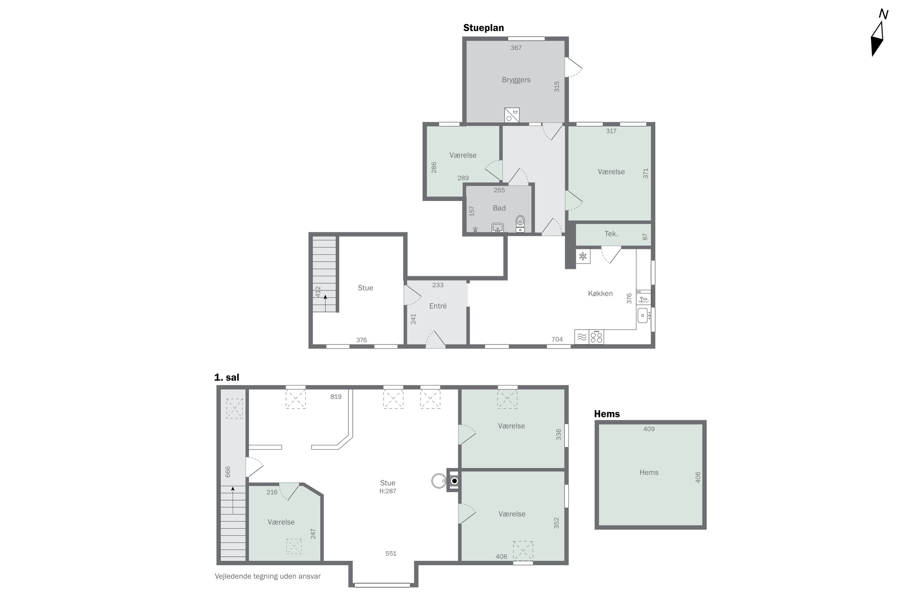 Plantegninger billede af Volderslev Bygade 7B, Volderslev, 5260 Odense S