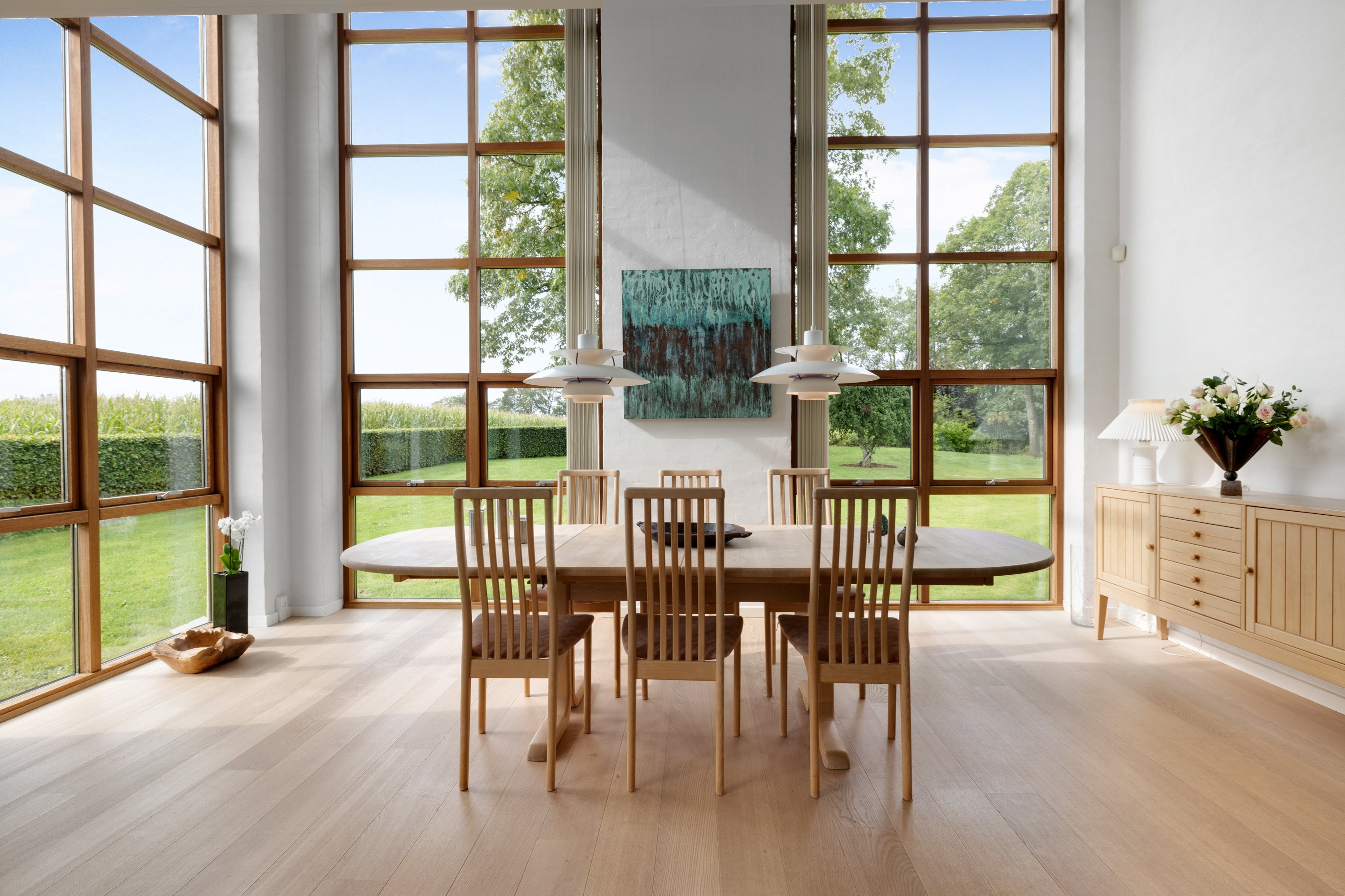 Fremhævet stue billede i fuldskærmstilstand. Billede af Aggersundvej 98, Hvorvarp, 9600 Aars