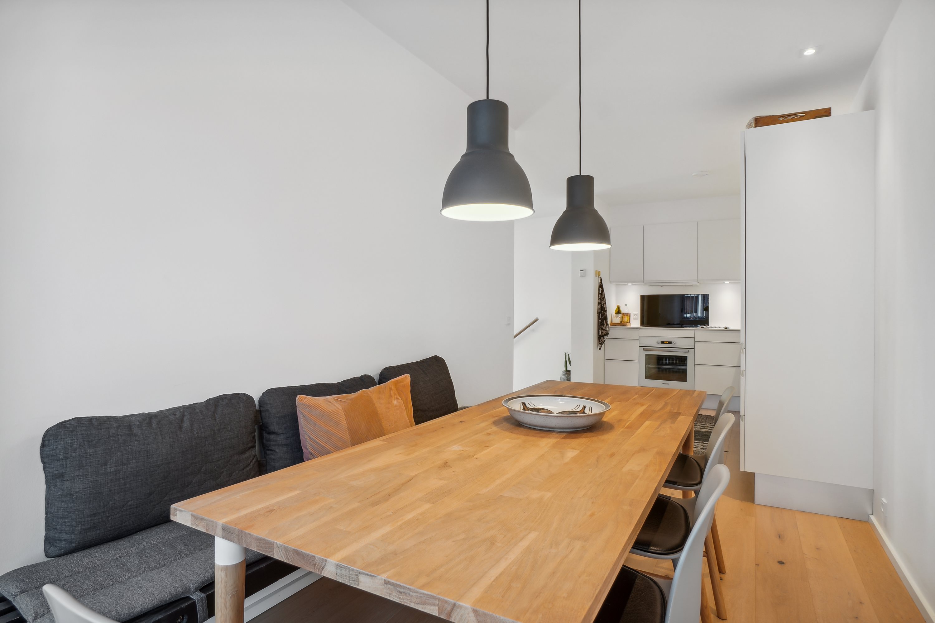 Fremhævet spisestue billede i fuldskærmstilstand. Billede af Poul Buås Vej 2A, 9000 Aalborg