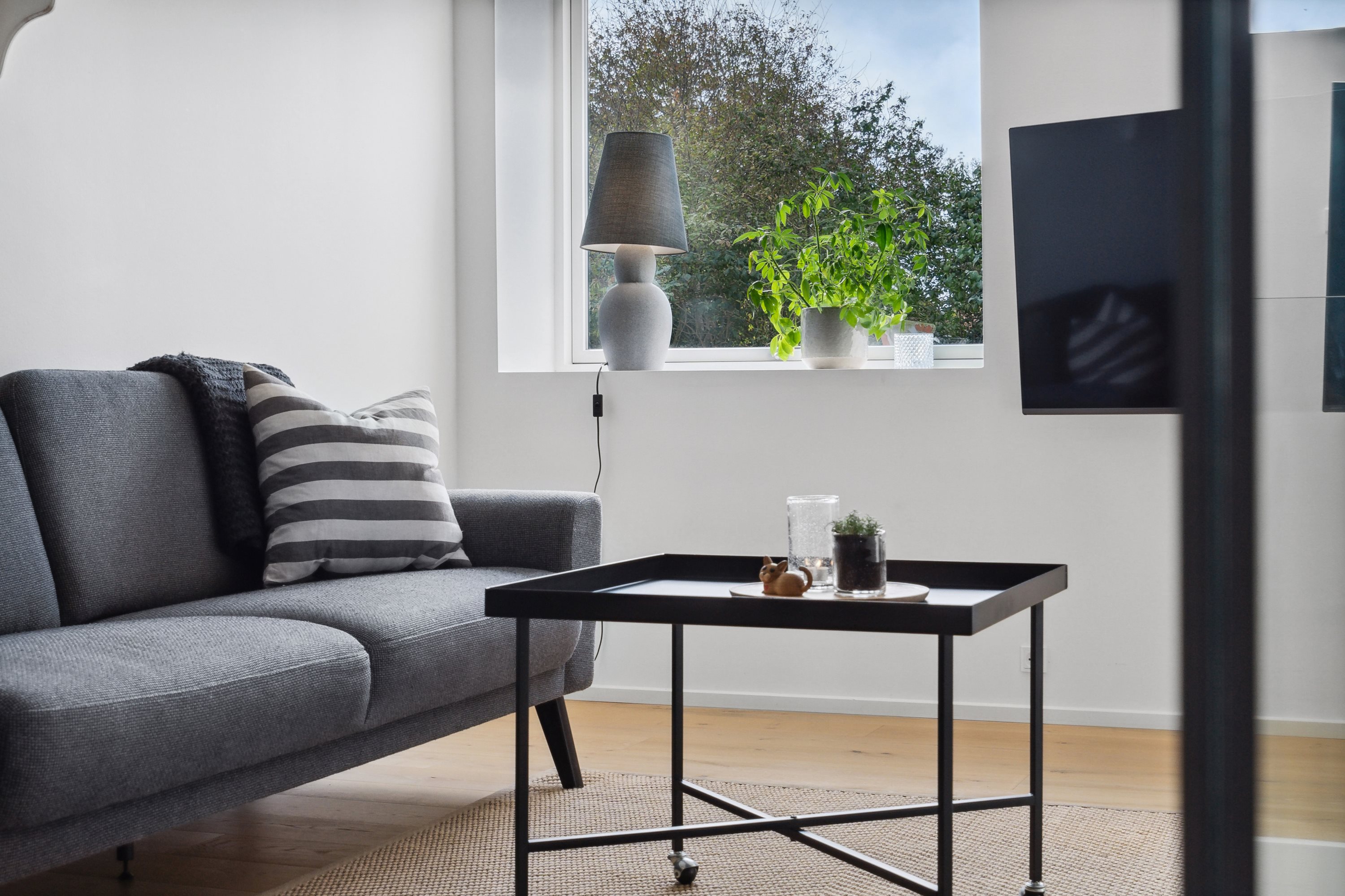 Fremhævet stue billede i fuldskærmstilstand. Billede af Poul Buås Vej 2A, 9000 Aalborg