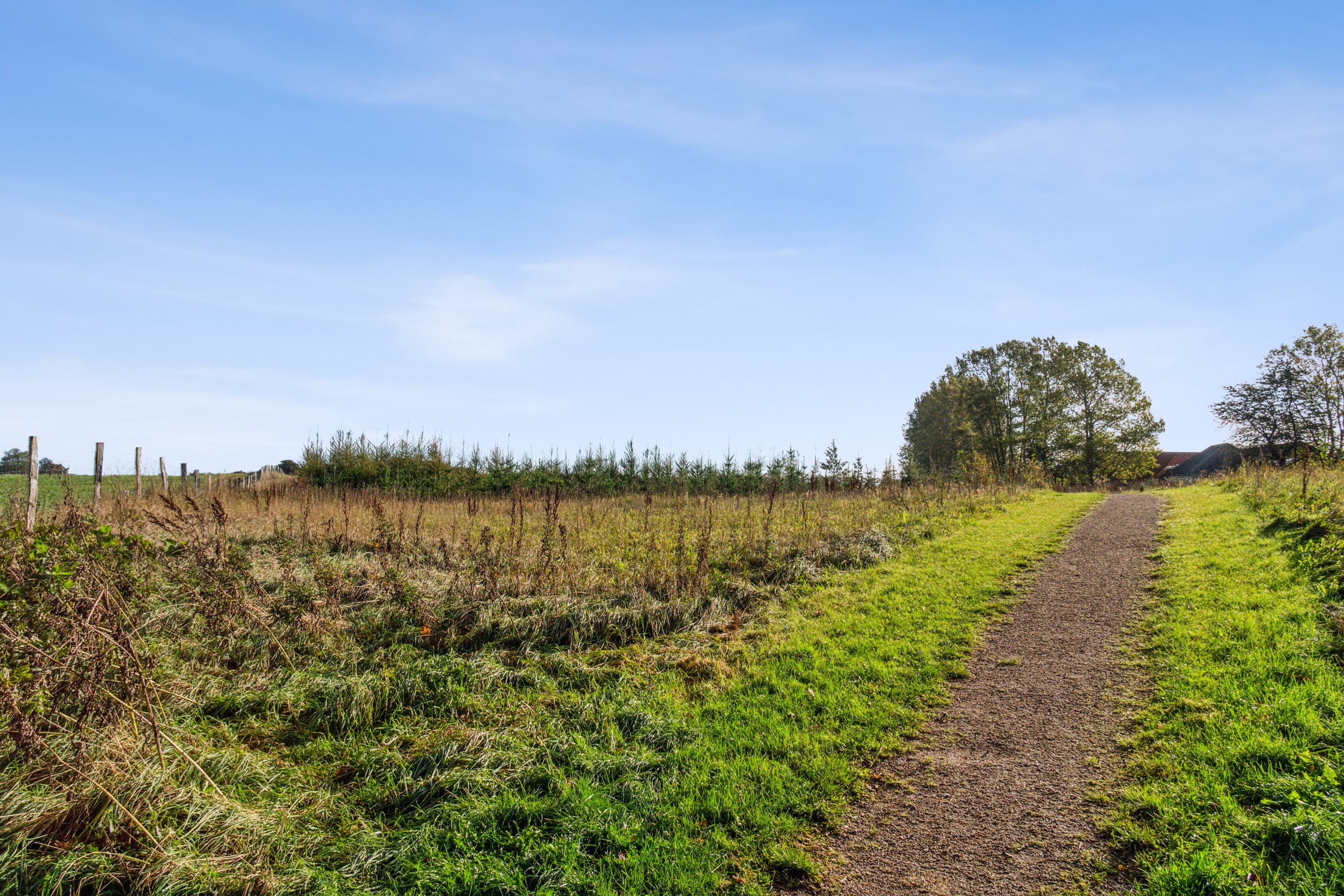 Fremhævet omgivelser billede i fuldskærmstilstand. Billede af Præstevænget 1A, 1B., 4735 Mern