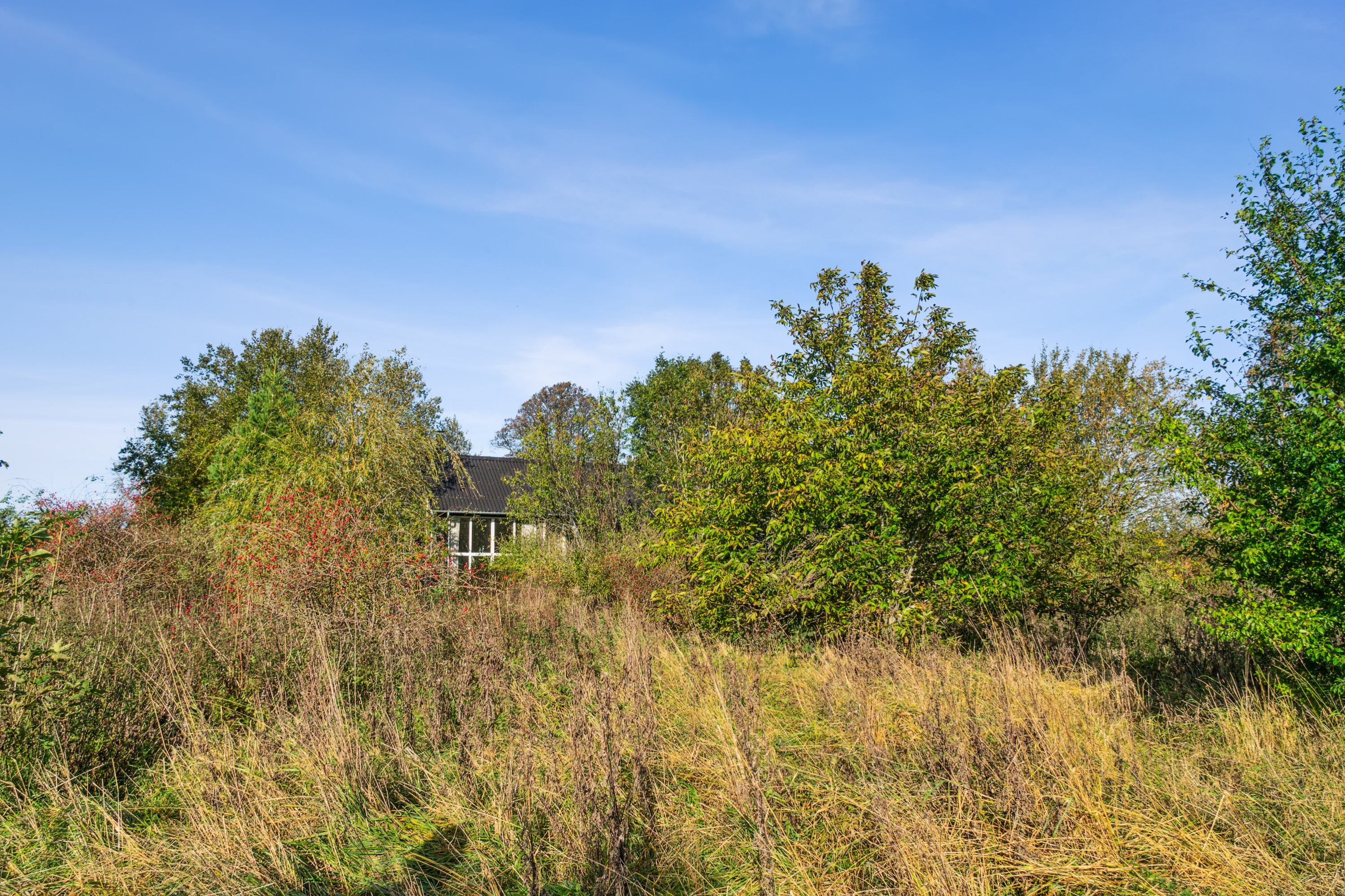 Fremhævet omgivelser billede i fuldskærmstilstand. Billede af Præstevænget 1A, 1B., 4735 Mern