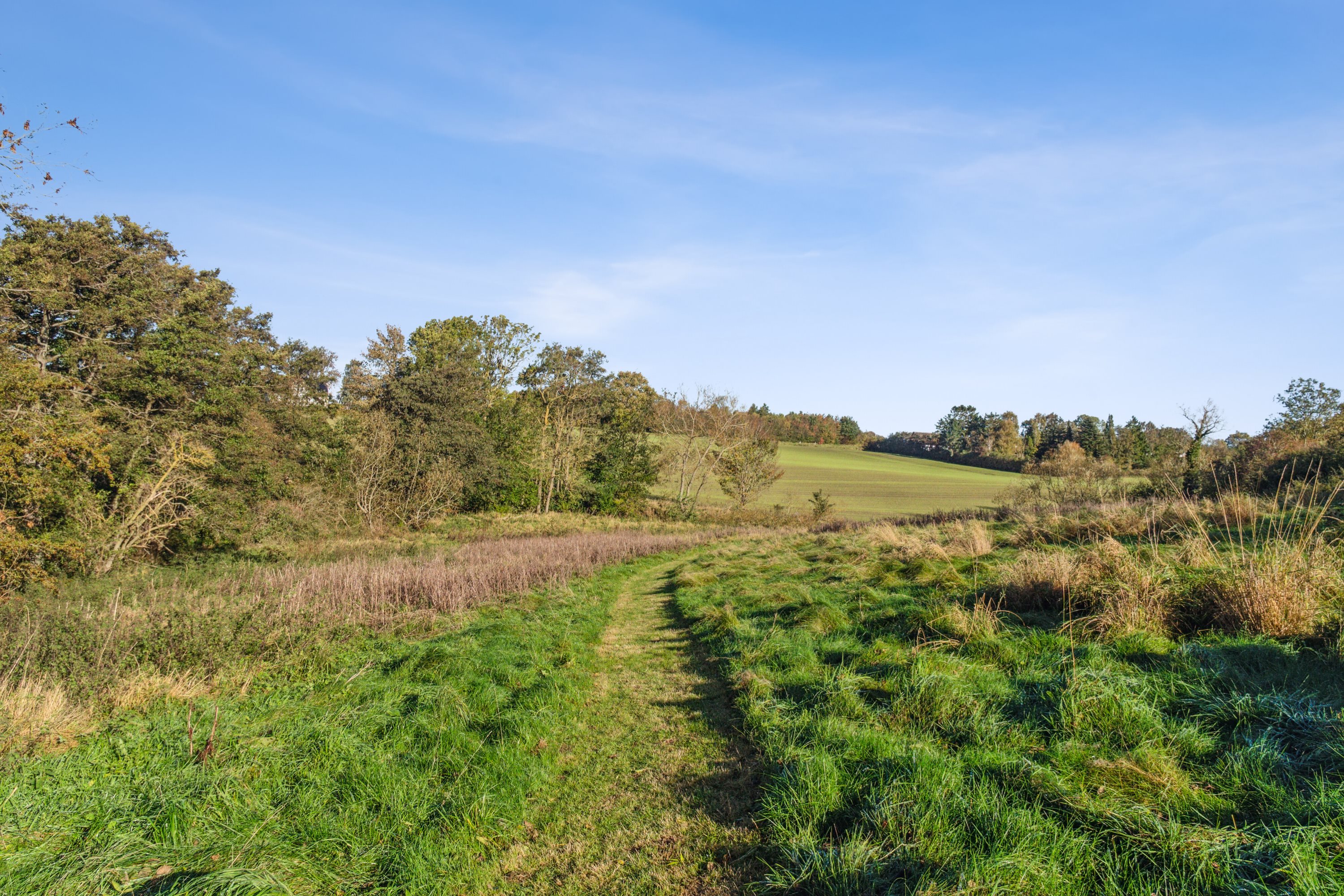 Fremhævet omgivelser billede i fuldskærmstilstand. Billede af Præstevænget 1A, 1B., 4735 Mern