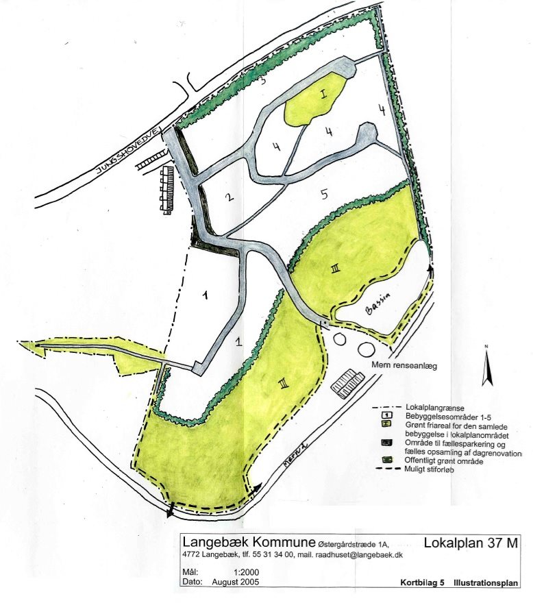 Fremhævet kort billede i fuldskærmstilstand. Billede af Præstevænget 1A, 1B., 4735 Mern