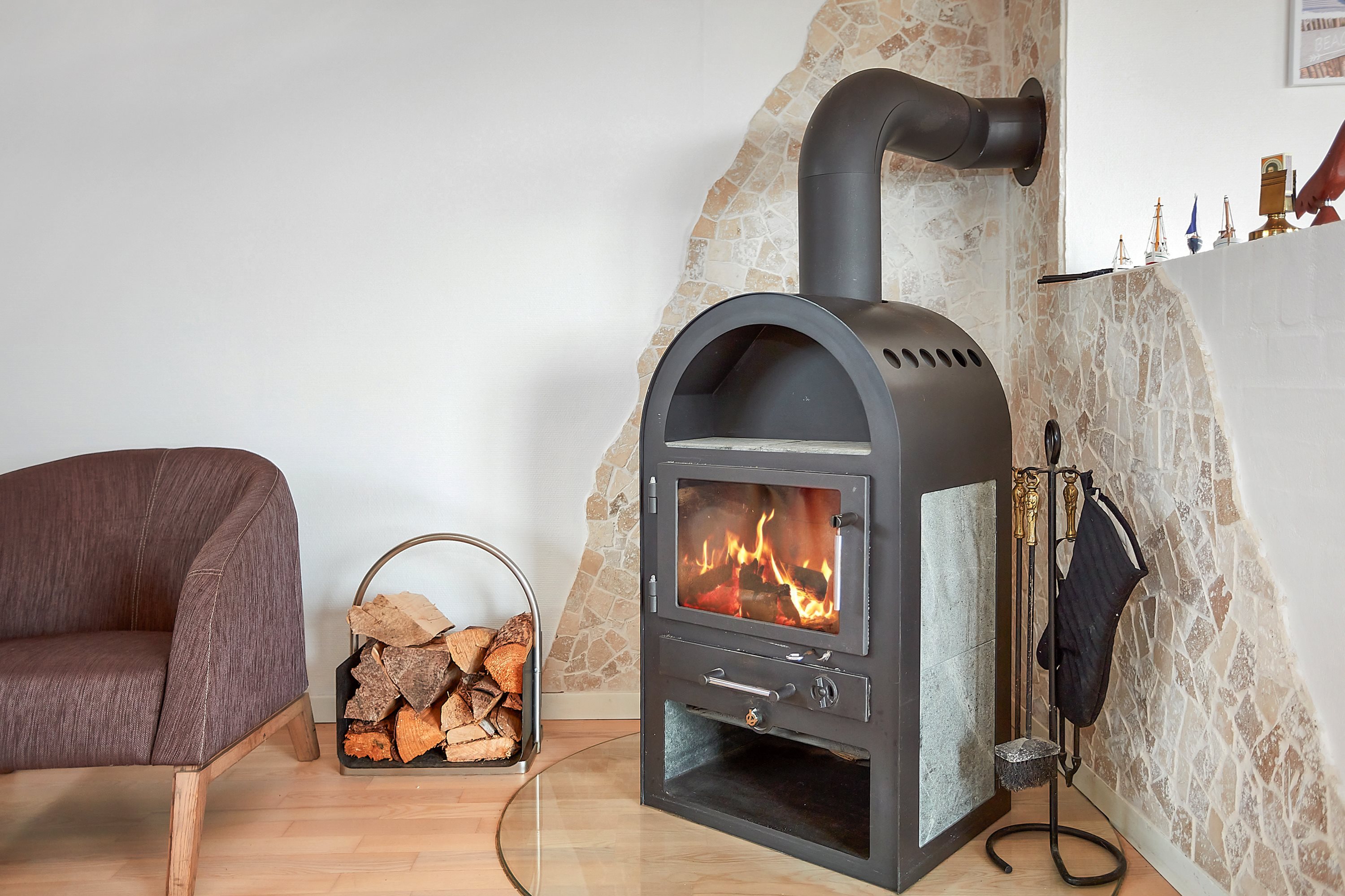 Fremhævet stue billede i fuldskærmstilstand. Billede af Vejlevej 33, Vesterby, 7130 Juelsminde