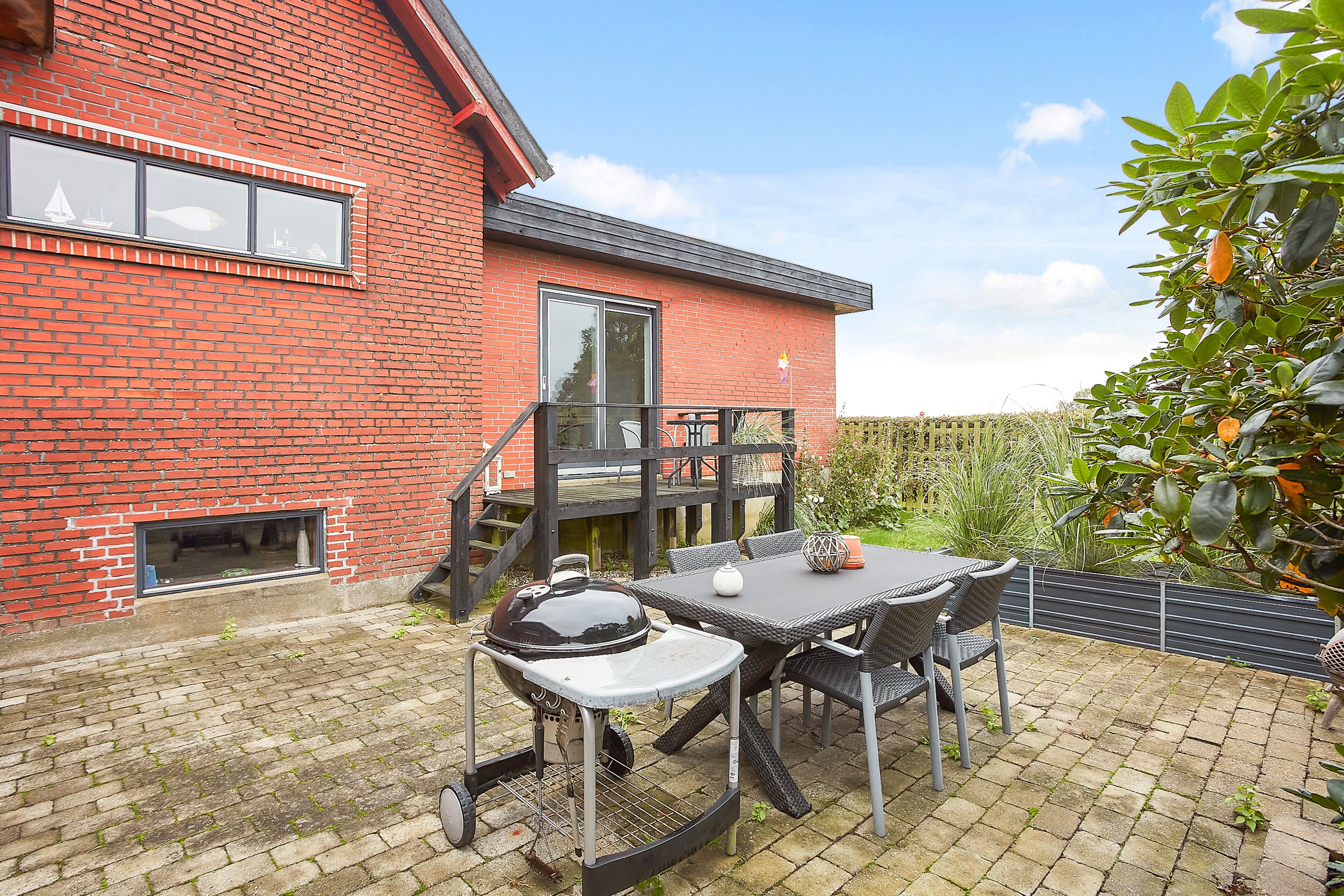 Fremhævet terrasse billede i fuldskærmstilstand. Billede af Vejlevej 33, Vesterby, 7130 Juelsminde