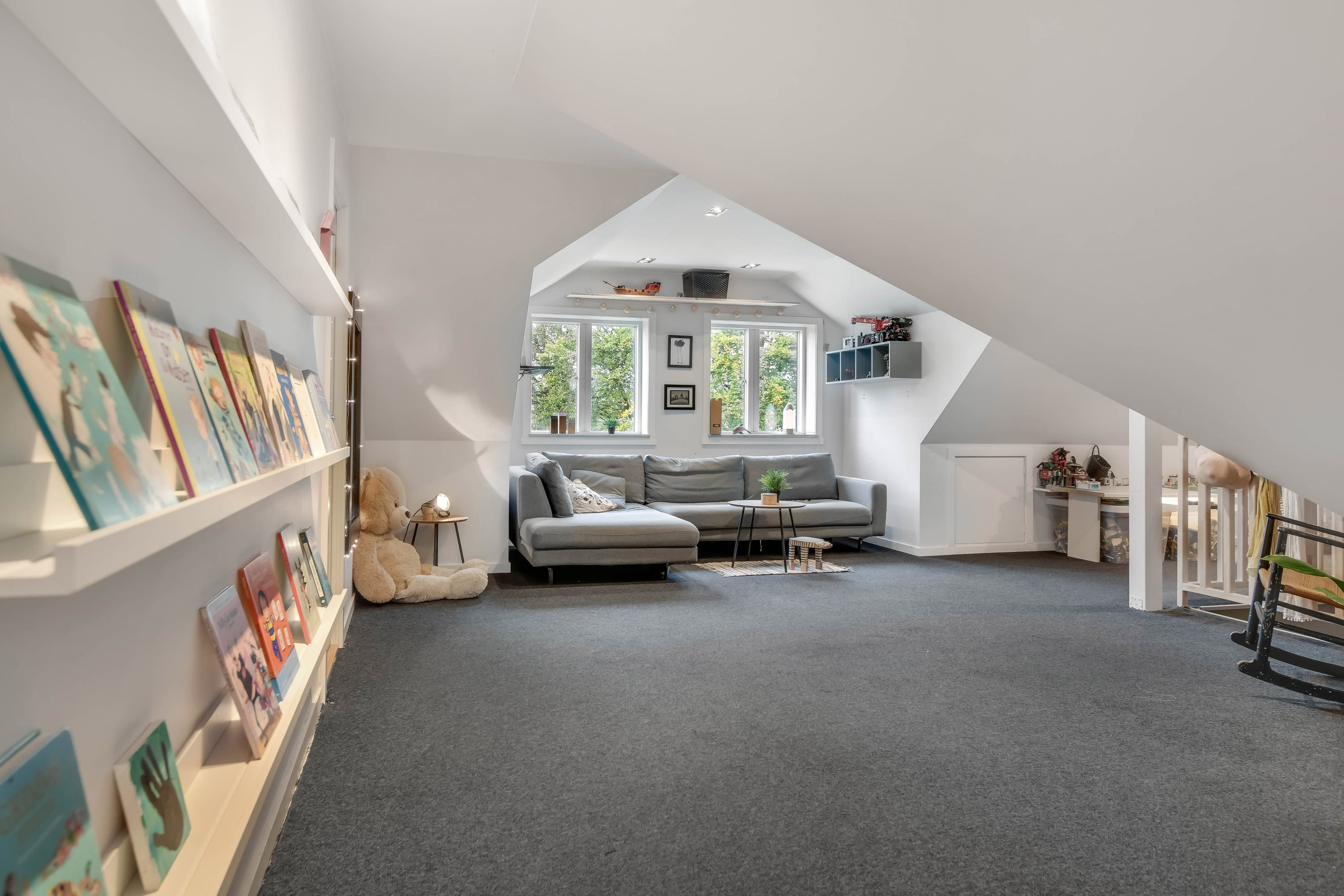 Fremhævet stue billede i fuldskærmstilstand. Billede af Hindskovvej 31, Thyregod, 7323 Give