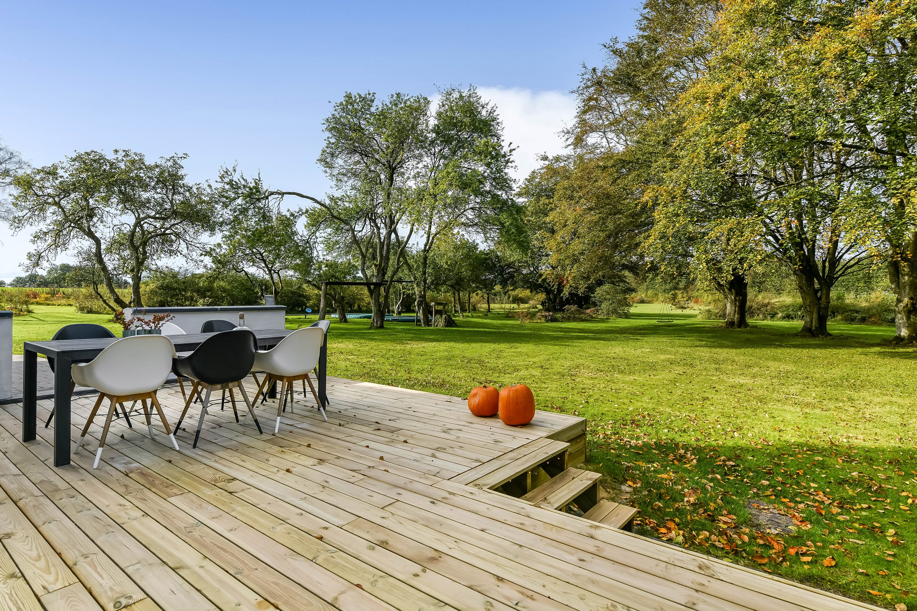 Fremhævet terrasse billede i fuldskærmstilstand. Billede af Hindskovvej 31, Thyregod, 7323 Give