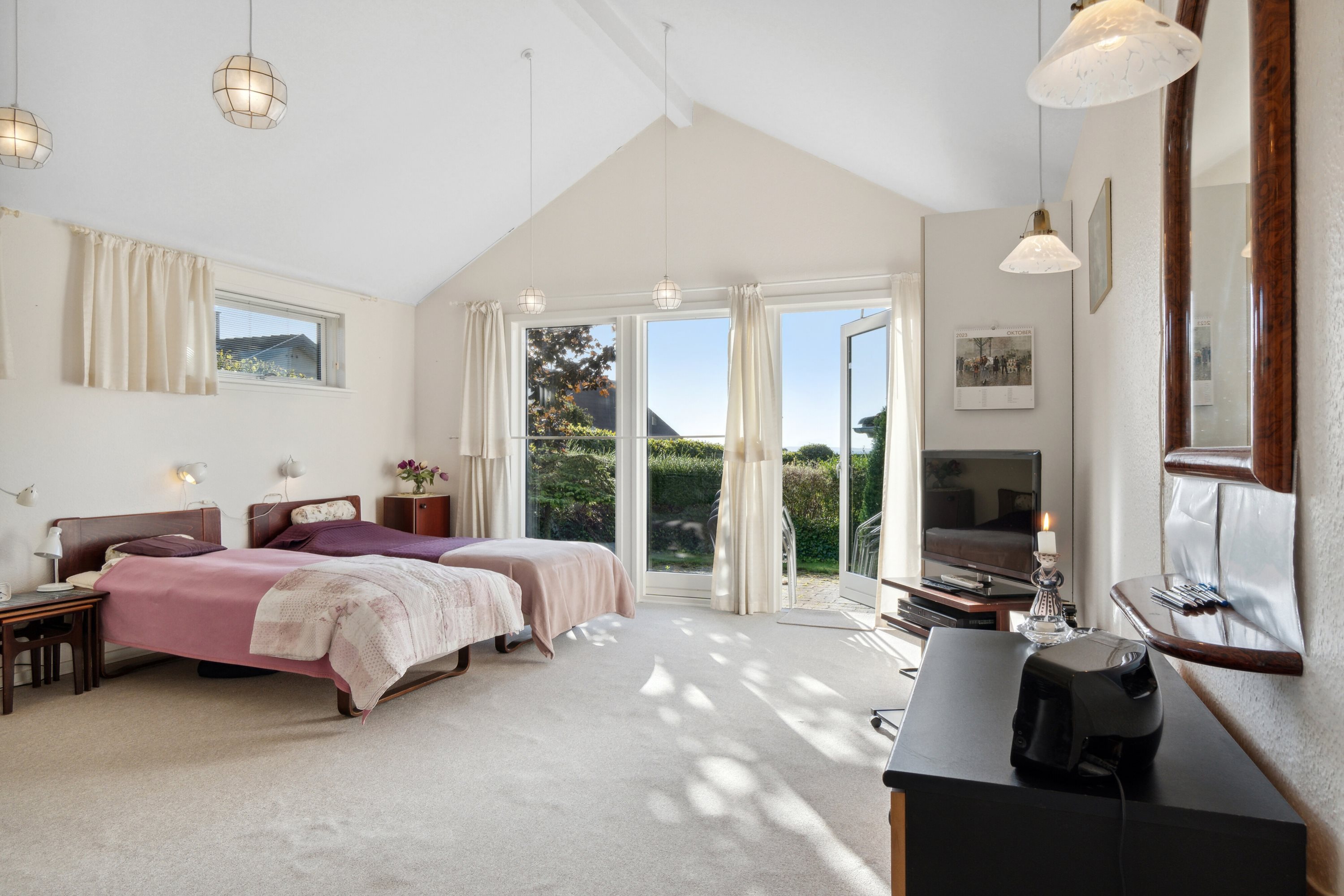 Fremhævet soveværelse billede i fuldskærmstilstand. Billede af Åbyskovtoften 6, 5881 Skårup Fyn