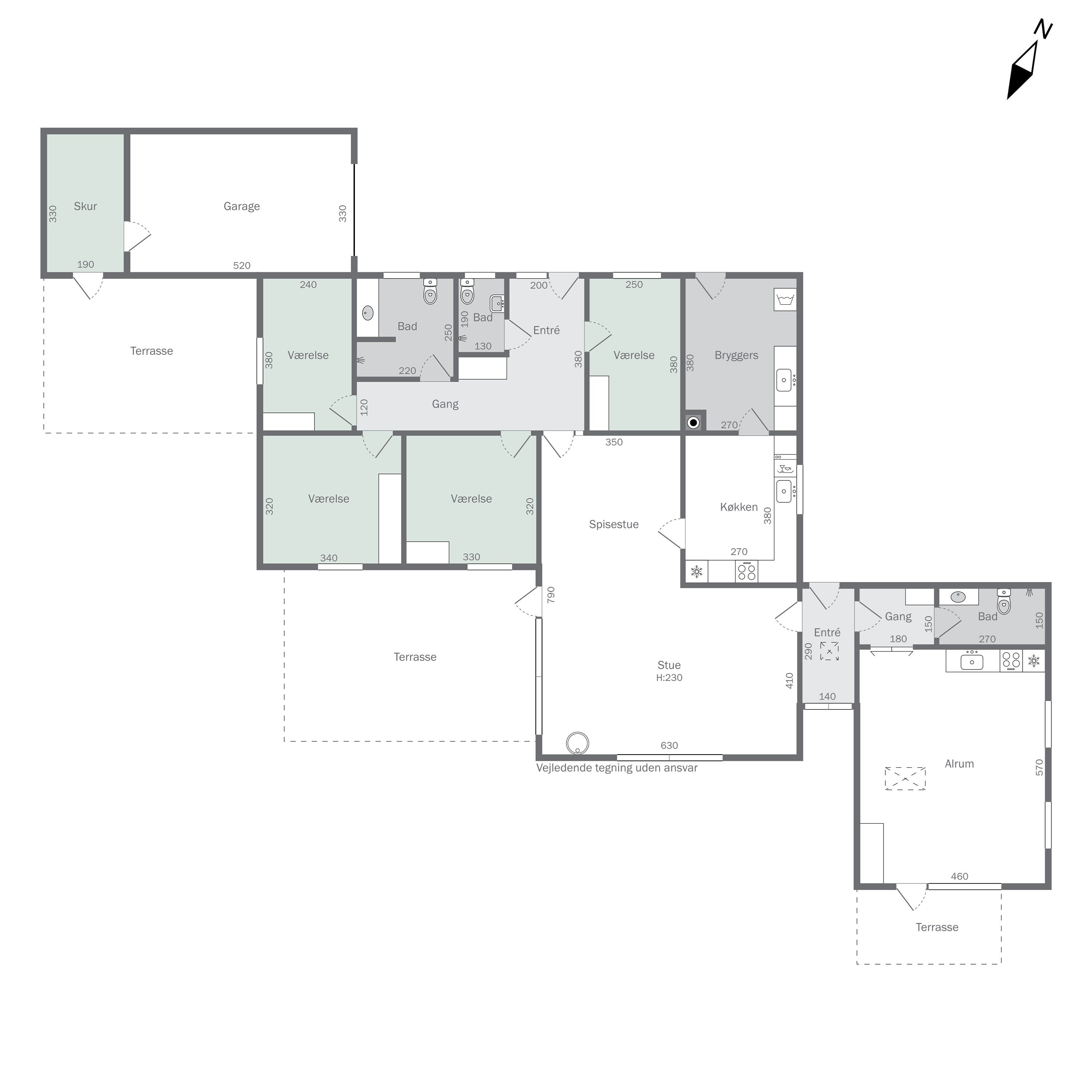 Plantegninger billede af Åbyskovtoften 6, 5881 Skårup Fyn