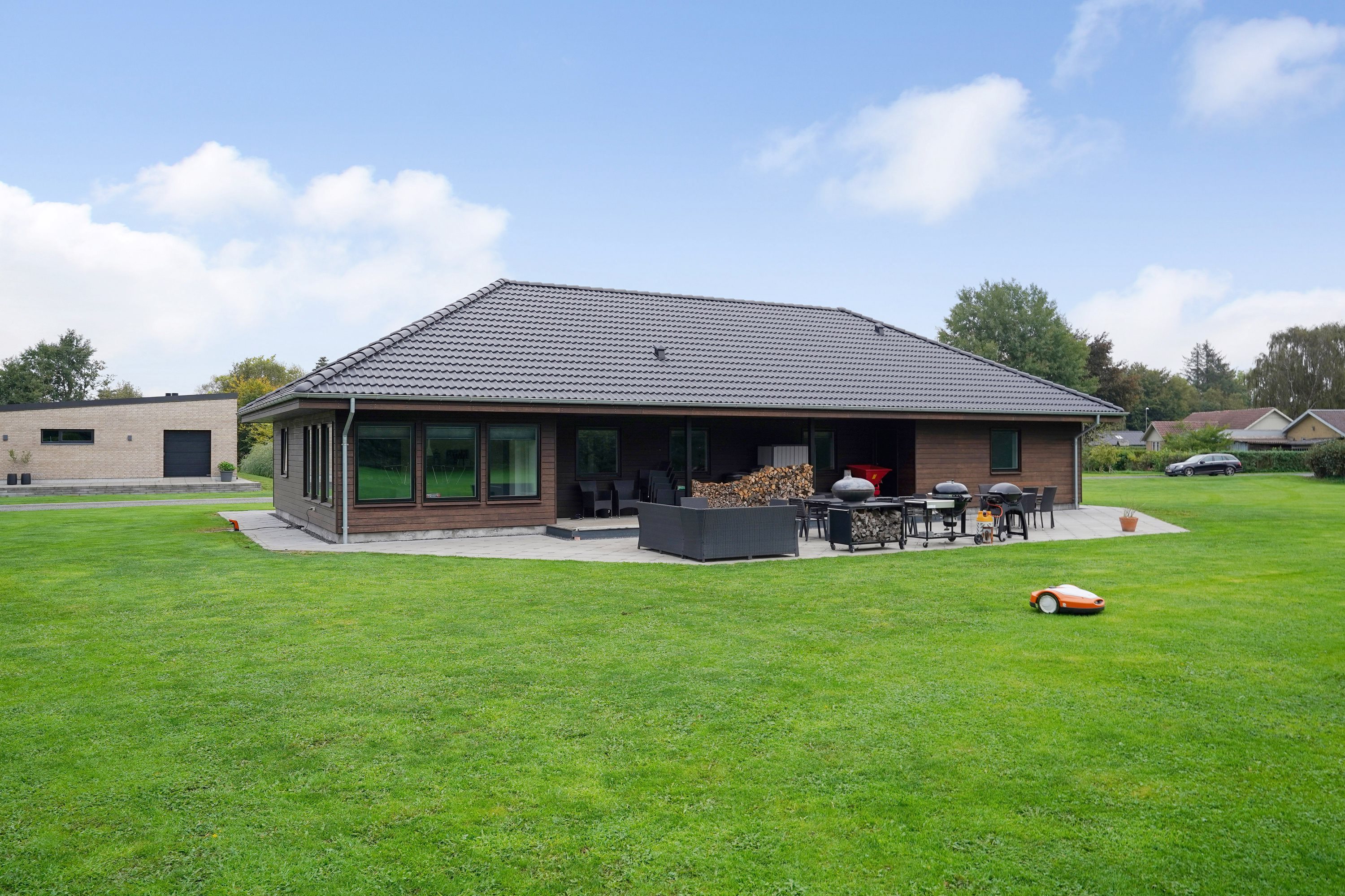 Fremhævet ejendommen billede i fuldskærmstilstand. Billede af Kyndesens Eng 1, 7160 Tørring