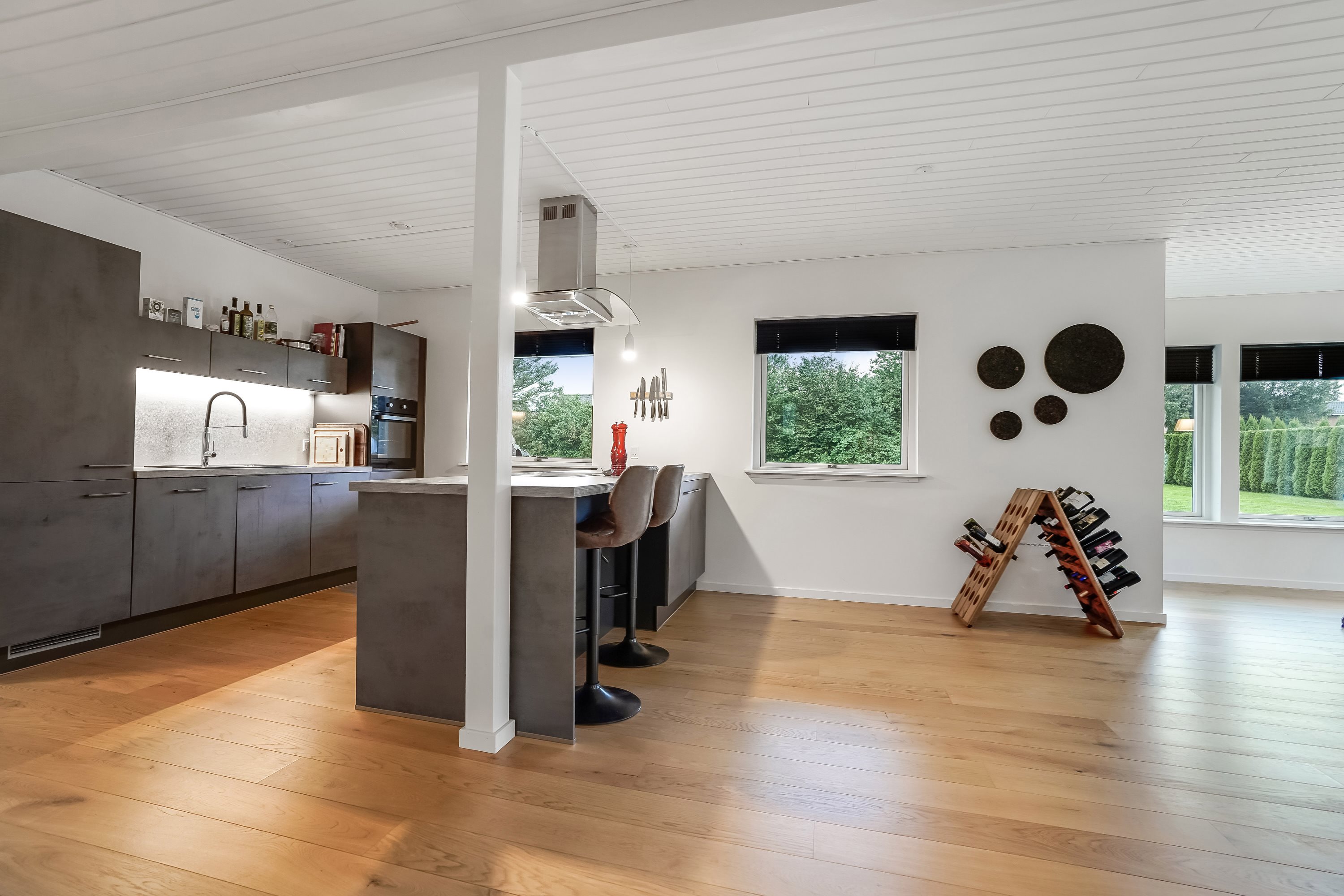 Fremhævet køkken billede i fuldskærmstilstand. Billede af Kyndesens Eng 1, 7160 Tørring