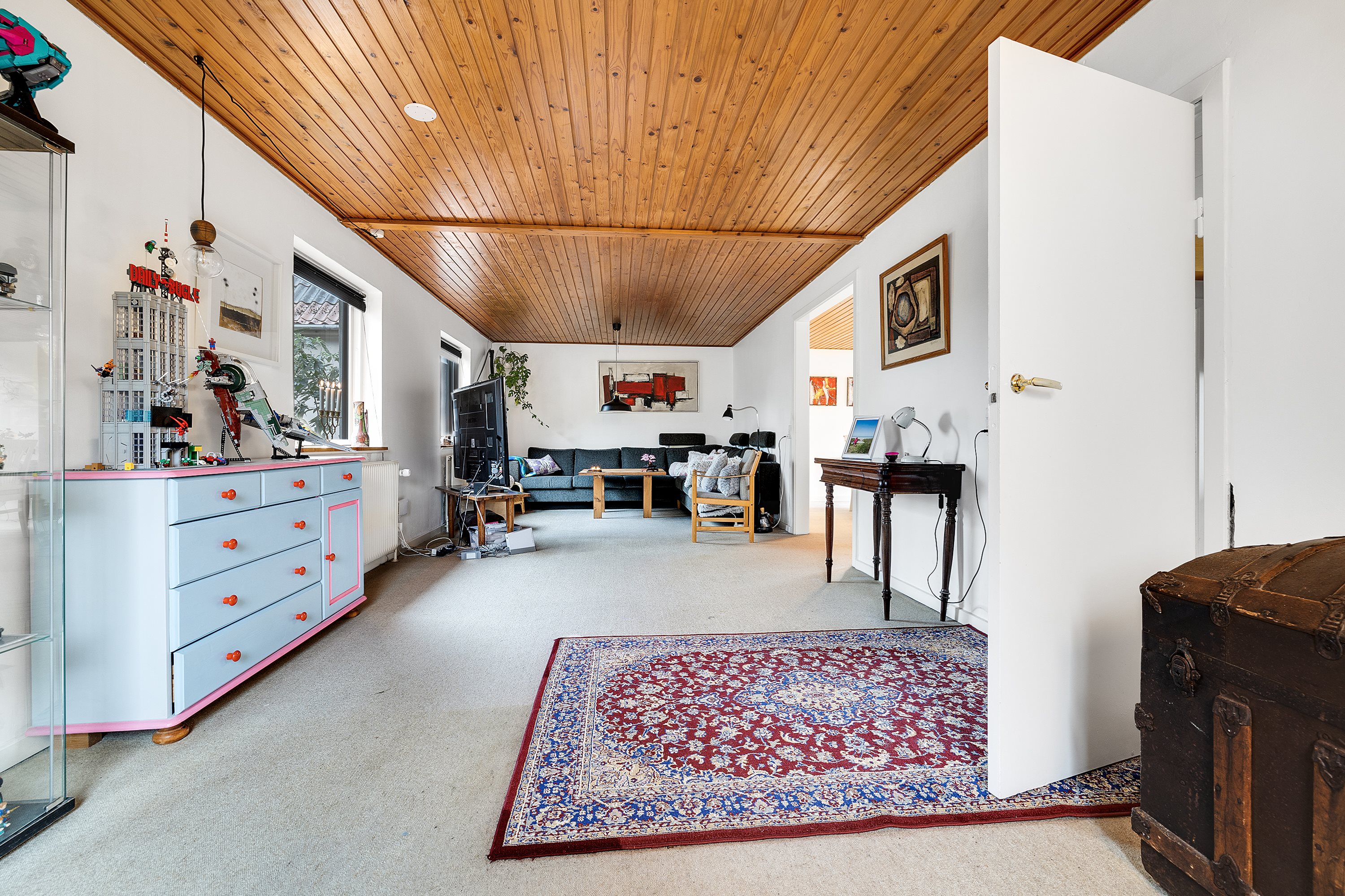 Fremhævet stue billede i fuldskærmstilstand. Billede af Søndergade 22, Gelsted, 5591 Gelsted