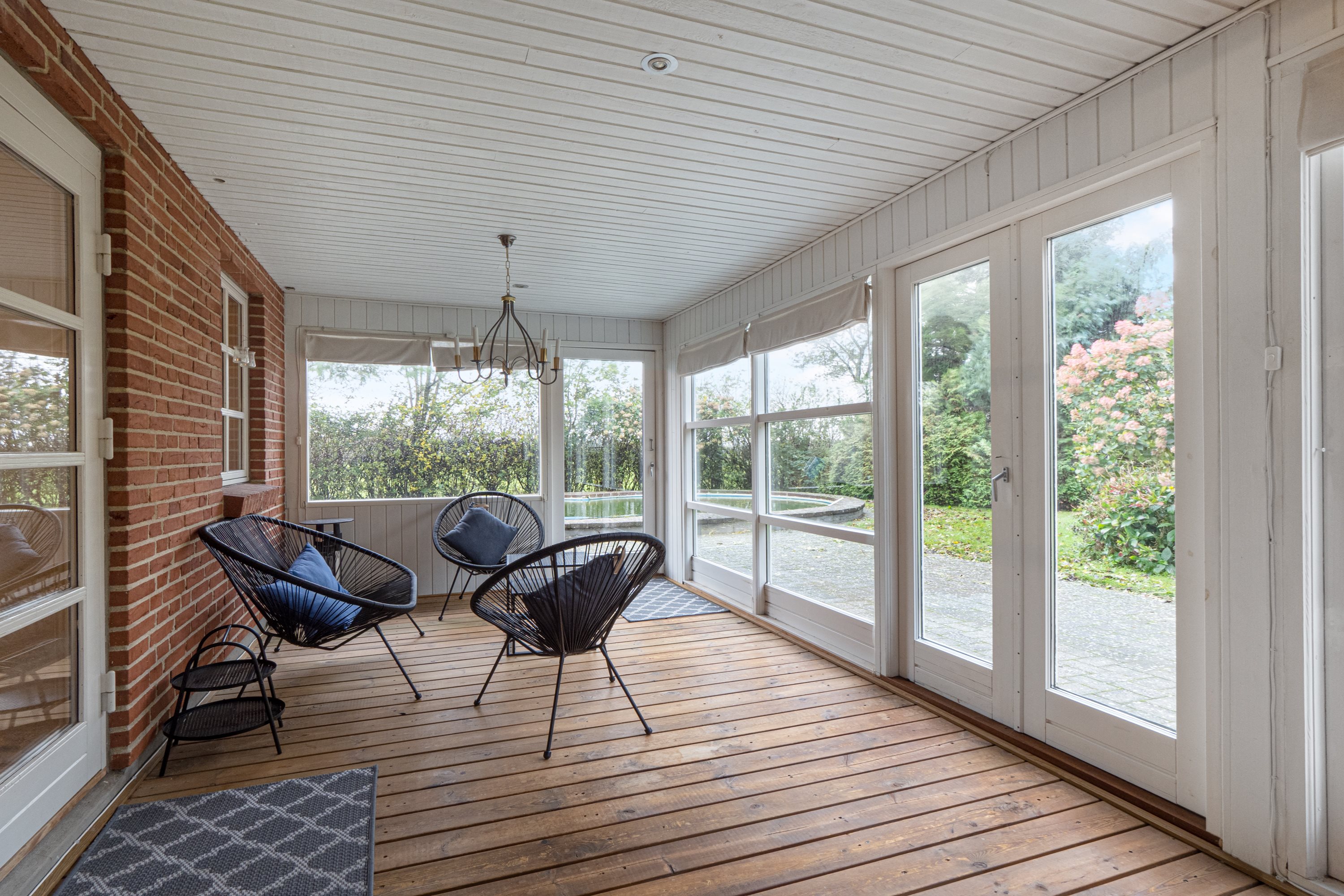 Fremhævet udestue billede i fuldskærmstilstand. Billede af Humlegårdvej 4, Krejbjerg, 7860 Spøttrup