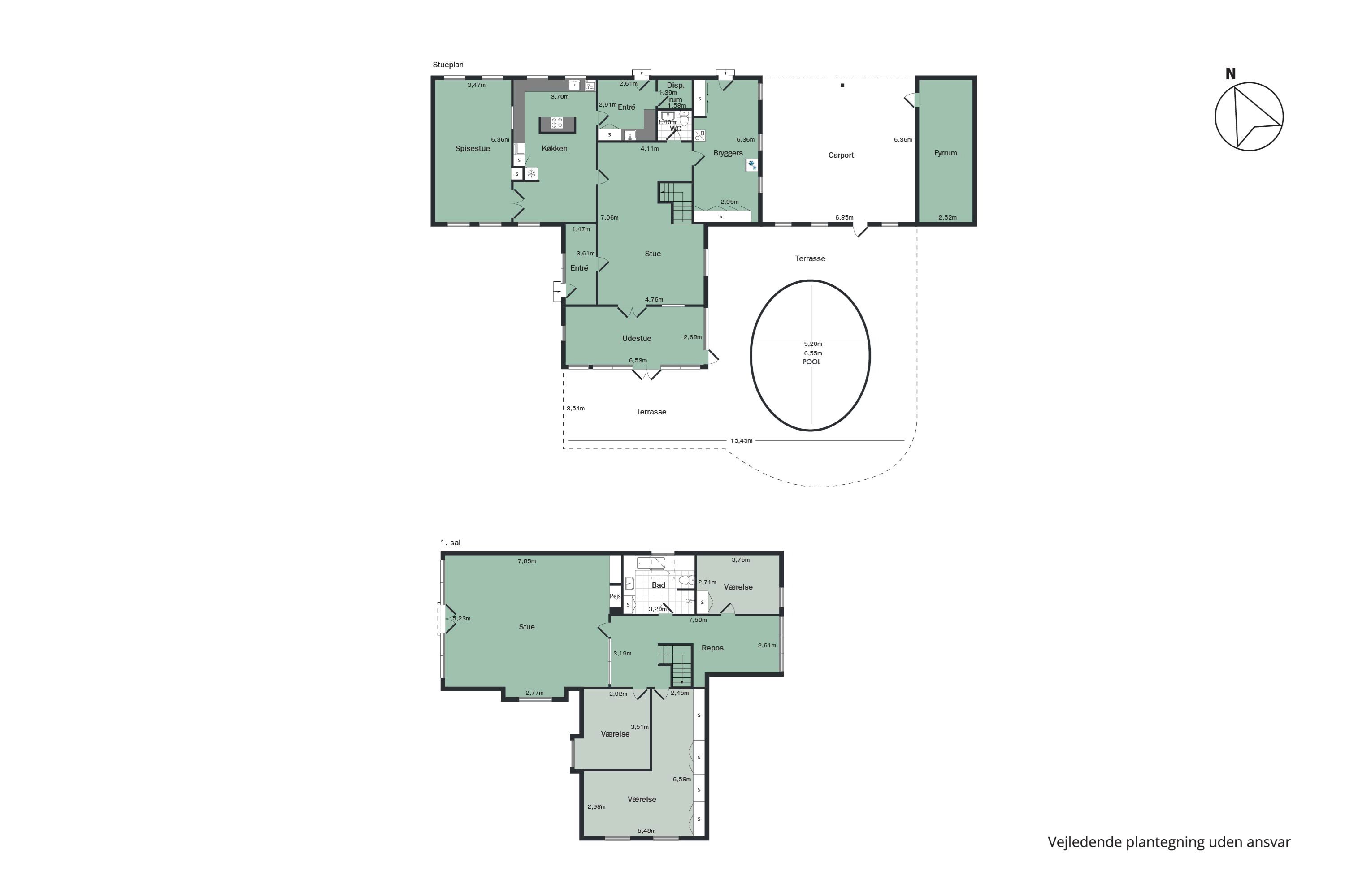 Plantegninger billede af Humlegårdvej 4, Krejbjerg, 7860 Spøttrup