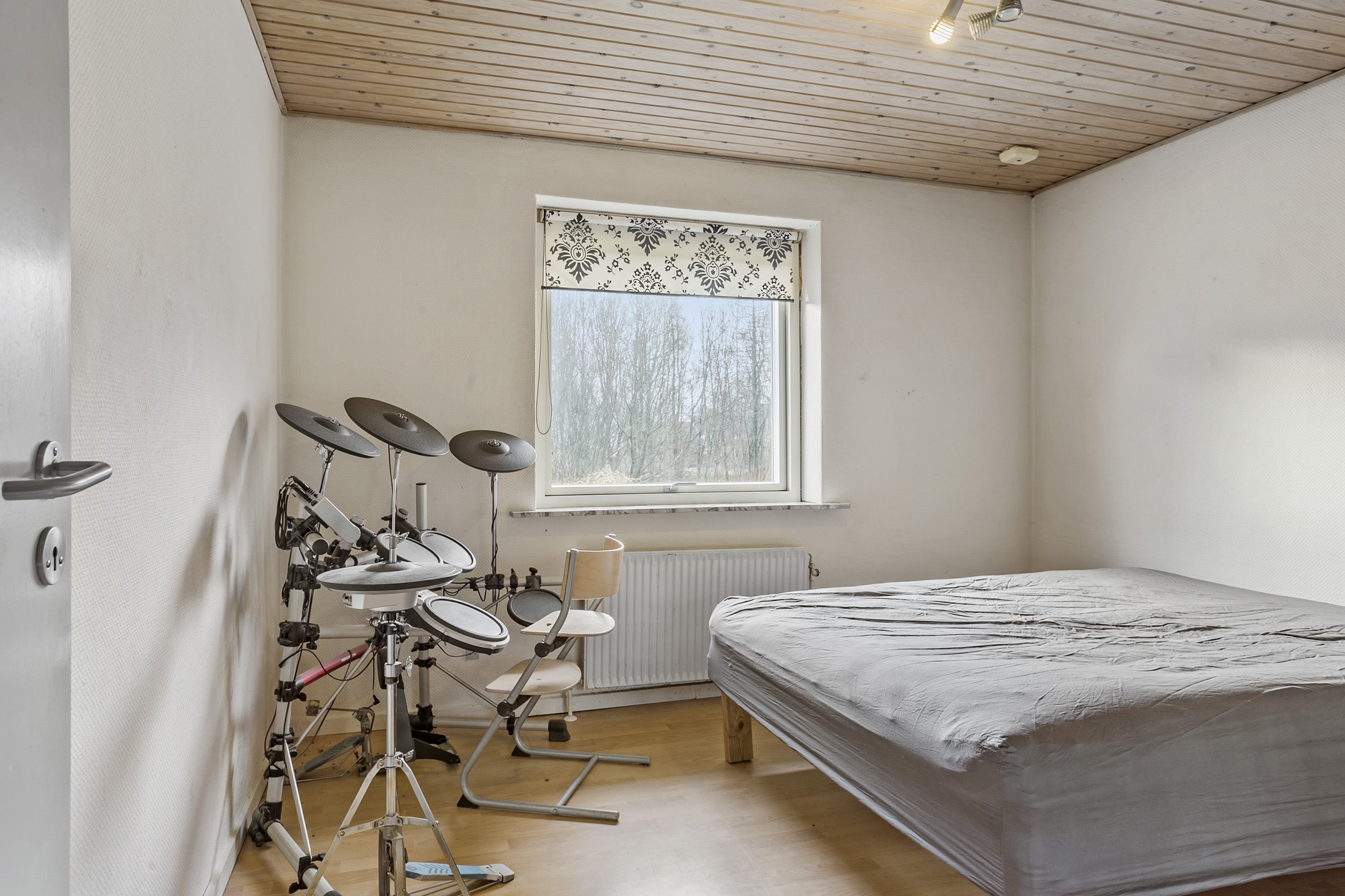 Fremhævet soveværelse billede i fuldskærmstilstand. Billede af Hvide Hus 27, 6580 Vamdrup