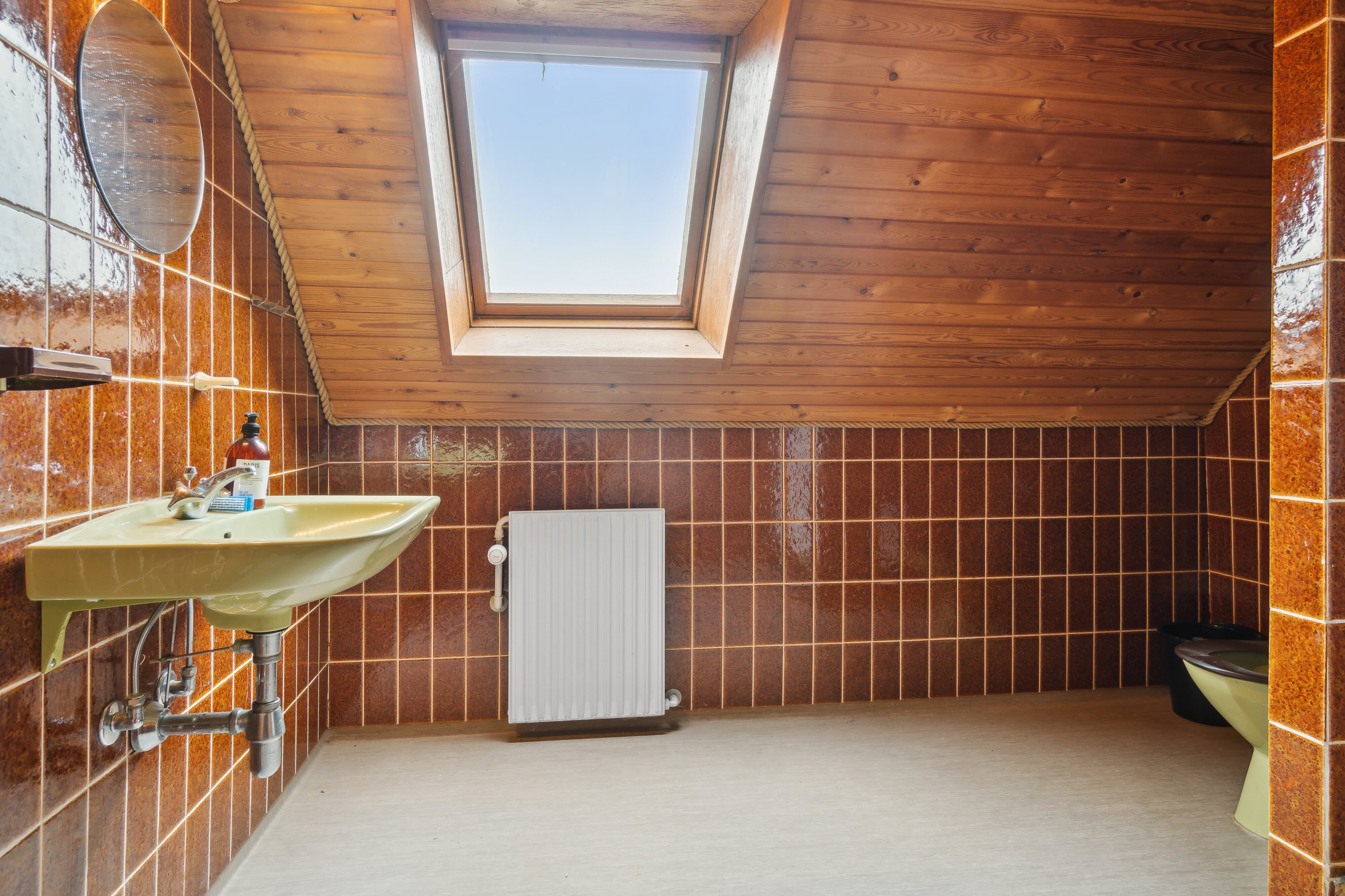 Fremhævet badeværelse billede i fuldskærmstilstand. Billede af Birkevej 13, Løvskal, 8850 Bjerringbro