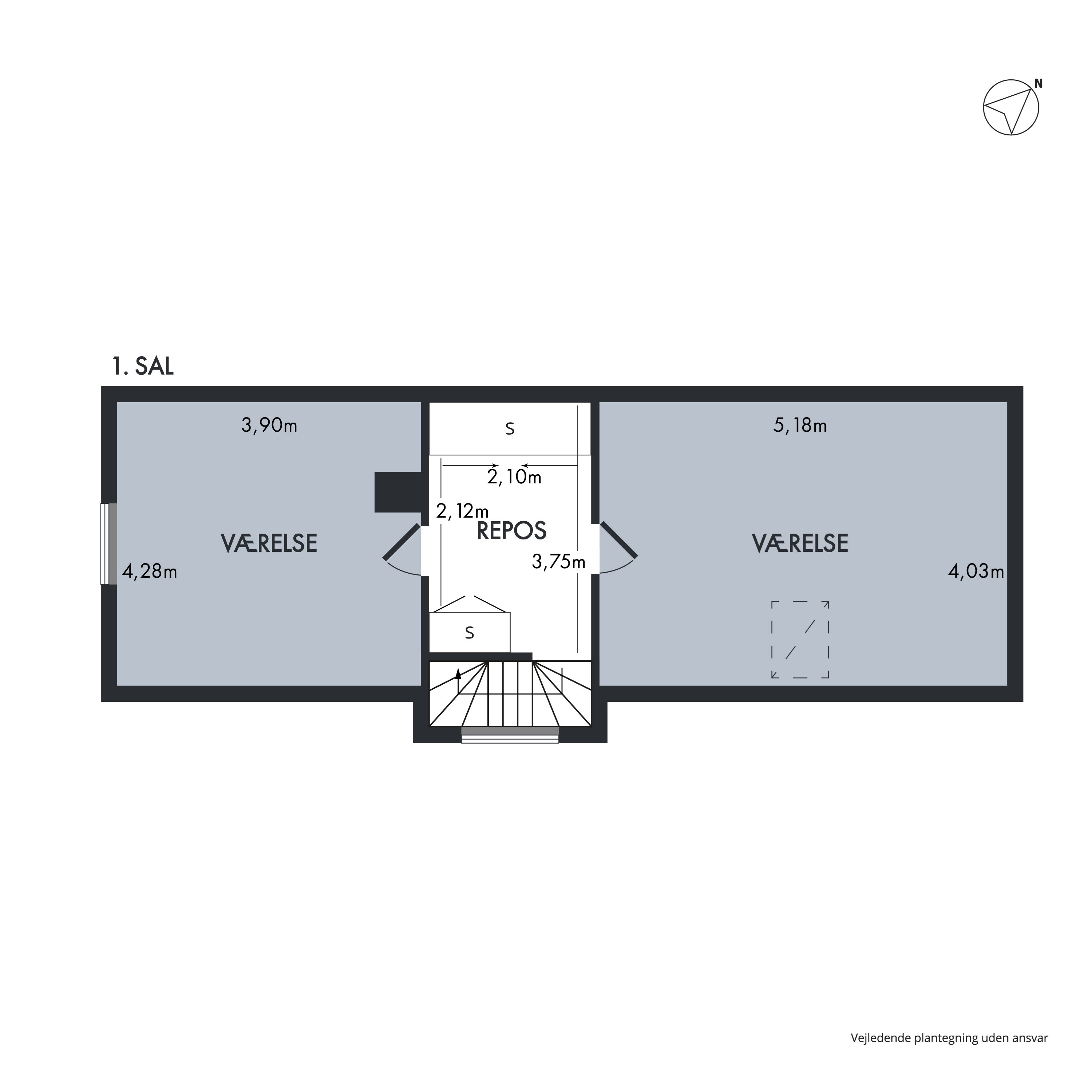 Plantegninger billede af Brogårdsvej 2, Balle, 8370 Hadsten